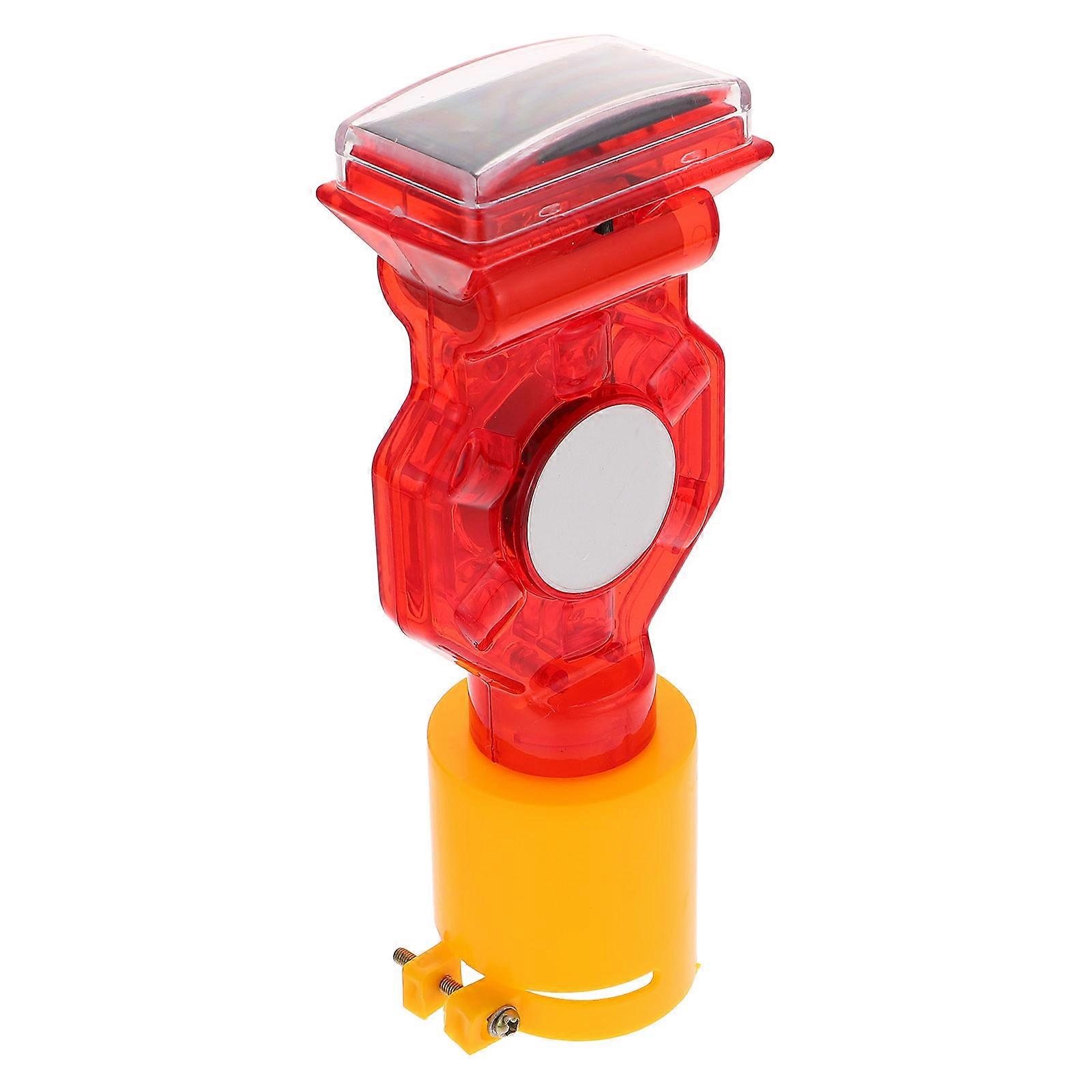 Durable Solar Warning Light for Car Emergency with Rainproof Design and Long Life 2.4x1.8 Inches