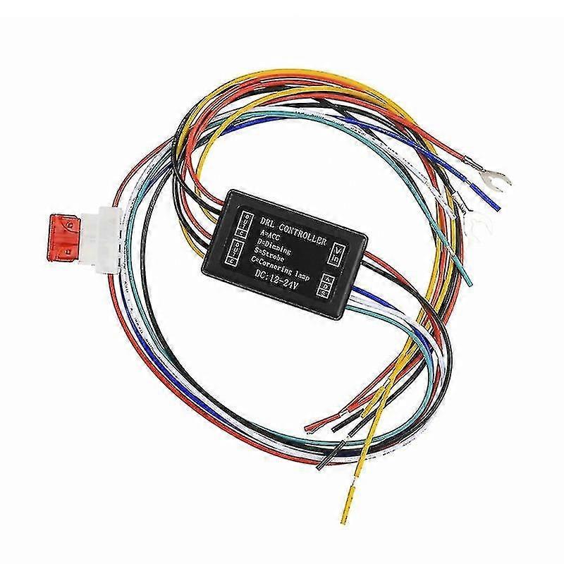 Car LED Daytime Running Light Relay Dimmer Controller