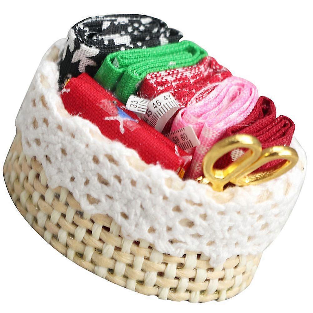 Tiny Furniture Miniatures Decorative Miniature Model Kit For Toy House 1Set