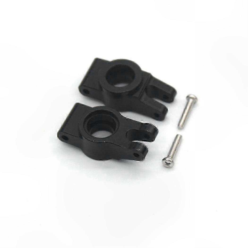 Black Metal Rear Hub Carrier for 1/14 RC Car Upgrades, Compatible with 14301 14302 Models