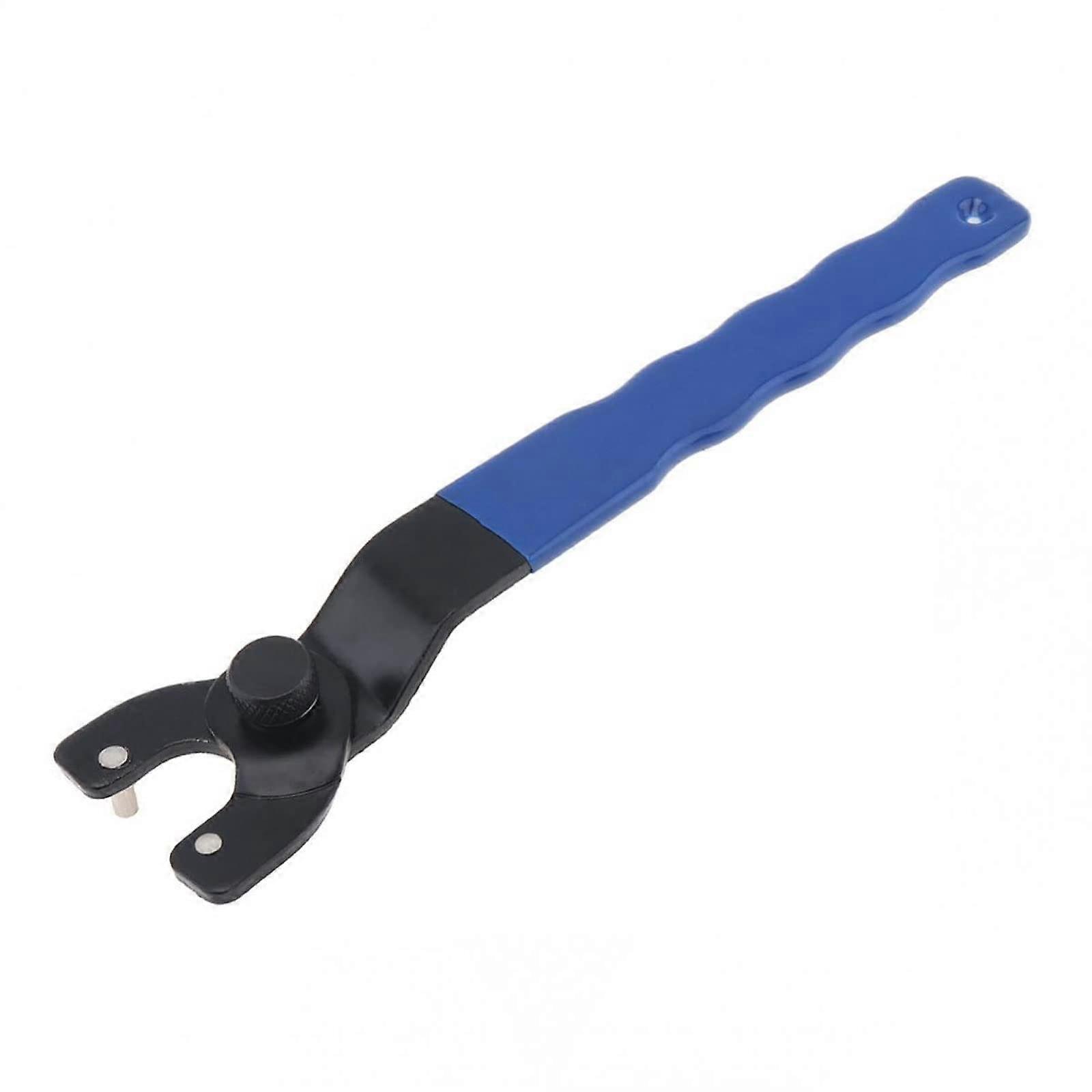 Adjustable Crescent Wrench for Angle Grinder Repair with Pin Key Handle Power Tool Accessory