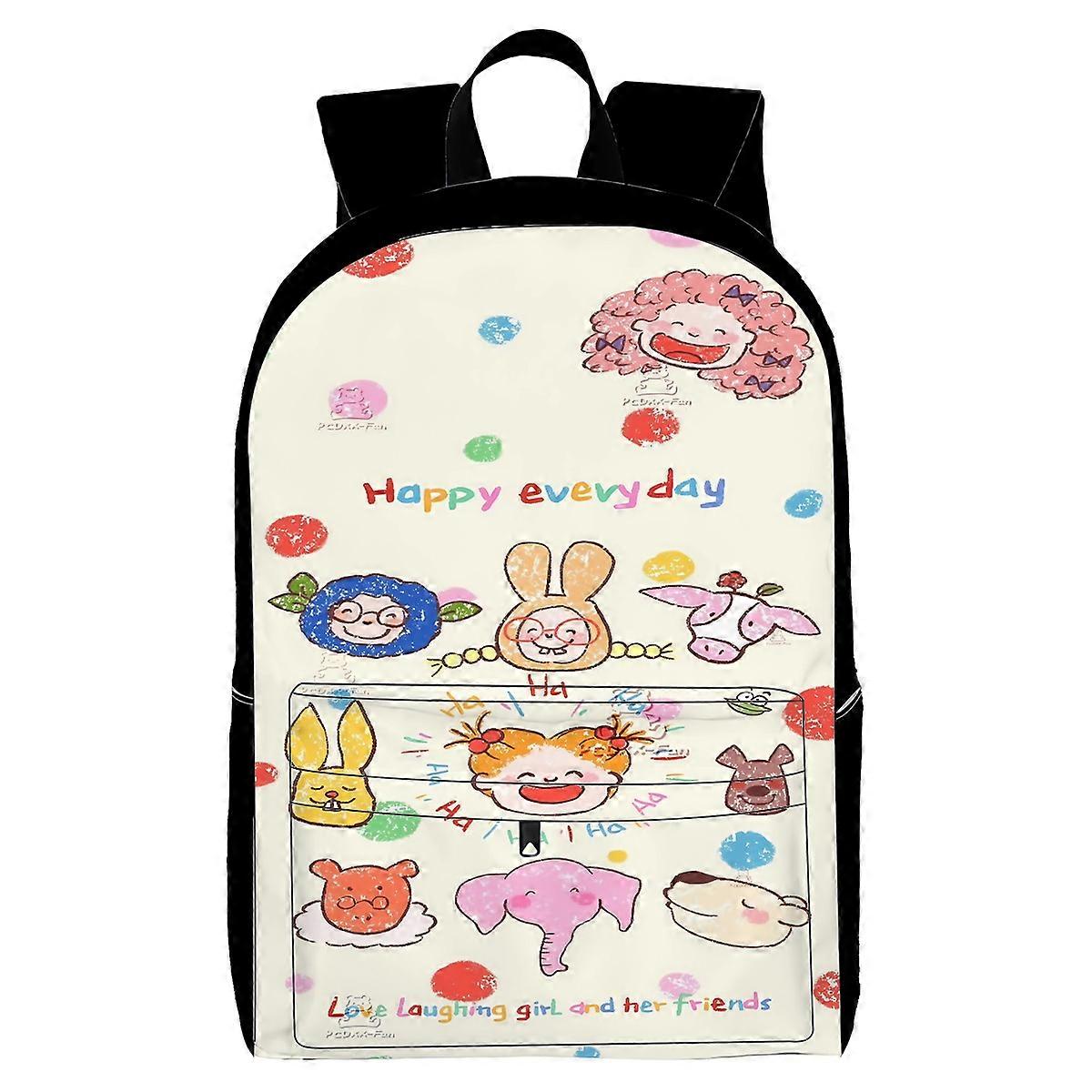 Backpack, with Multiple Organizational Compartments, Fits 15.6 Inch Notebook, for Travel, Teen, Business Work C258