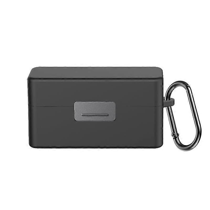Silicone Case with Hanging Loop for DJI Mic 2 Wireless Lavalier Microphone Model DEH1N1, black, Fashion