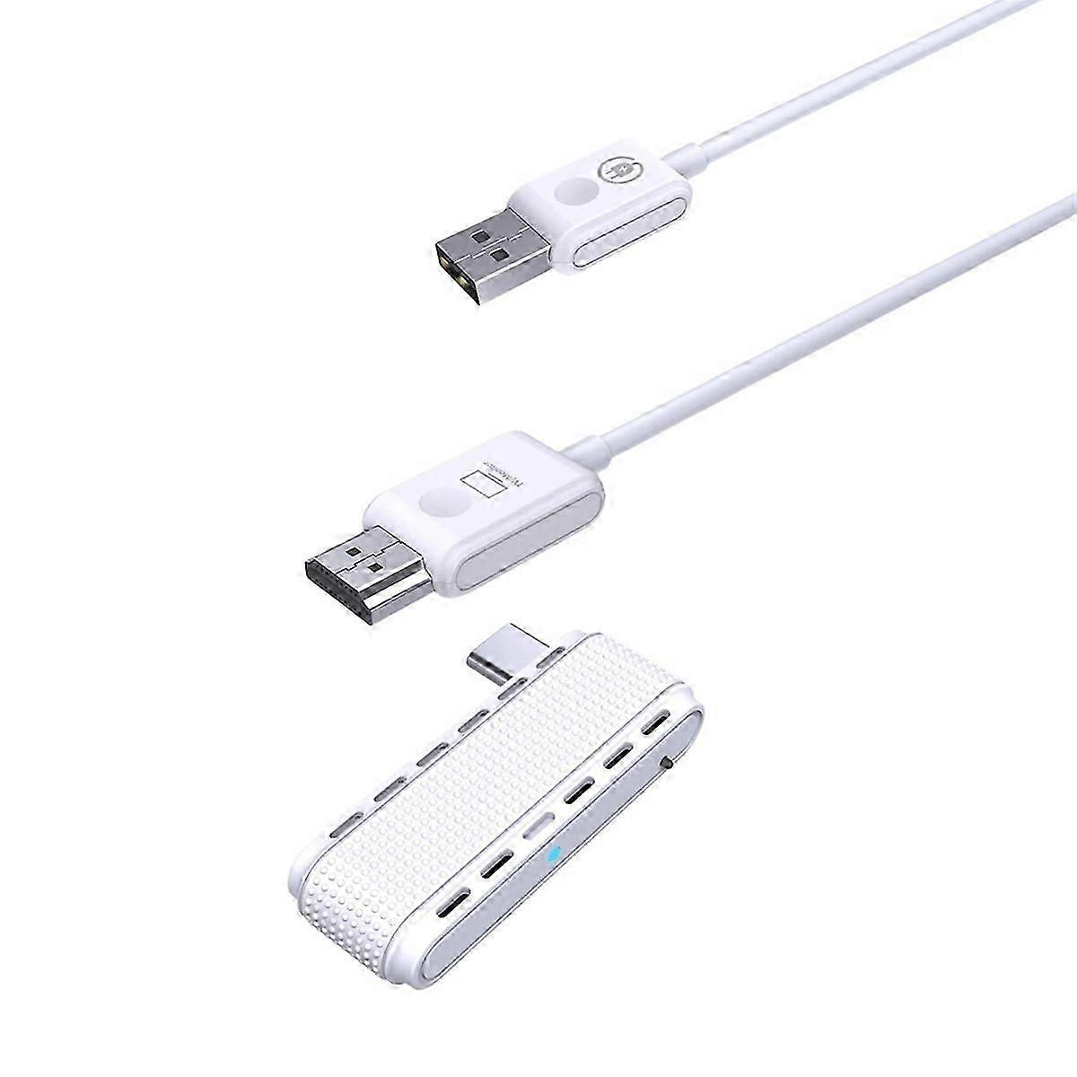 5.8G Wireless Type-C to 1080P HD Display Receiver Transmitter Streaming From Thunderbolt3 Laptop Phone to HDTV Monitor