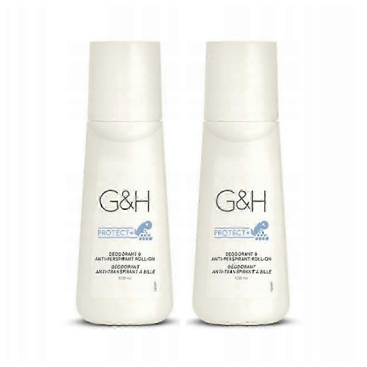 2025 Roll-on Deodorant und Antitranspirant G & h100ml-2 Stück, Ammoniak