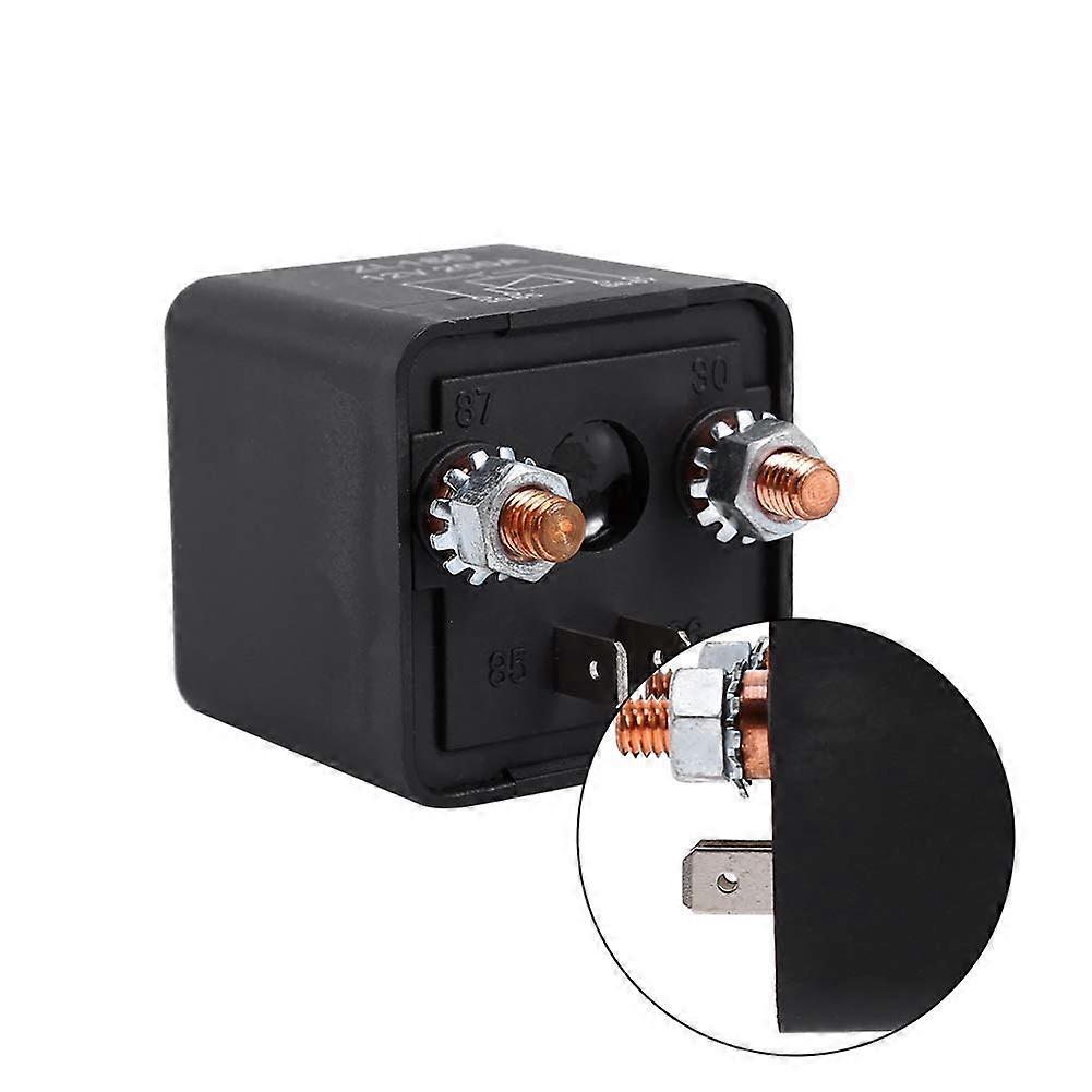 Automotive Relays Switch 12V 200A 4 Pin Heavy Duty Starter Relay for Car Boat Split Charge ON/OFF Switch