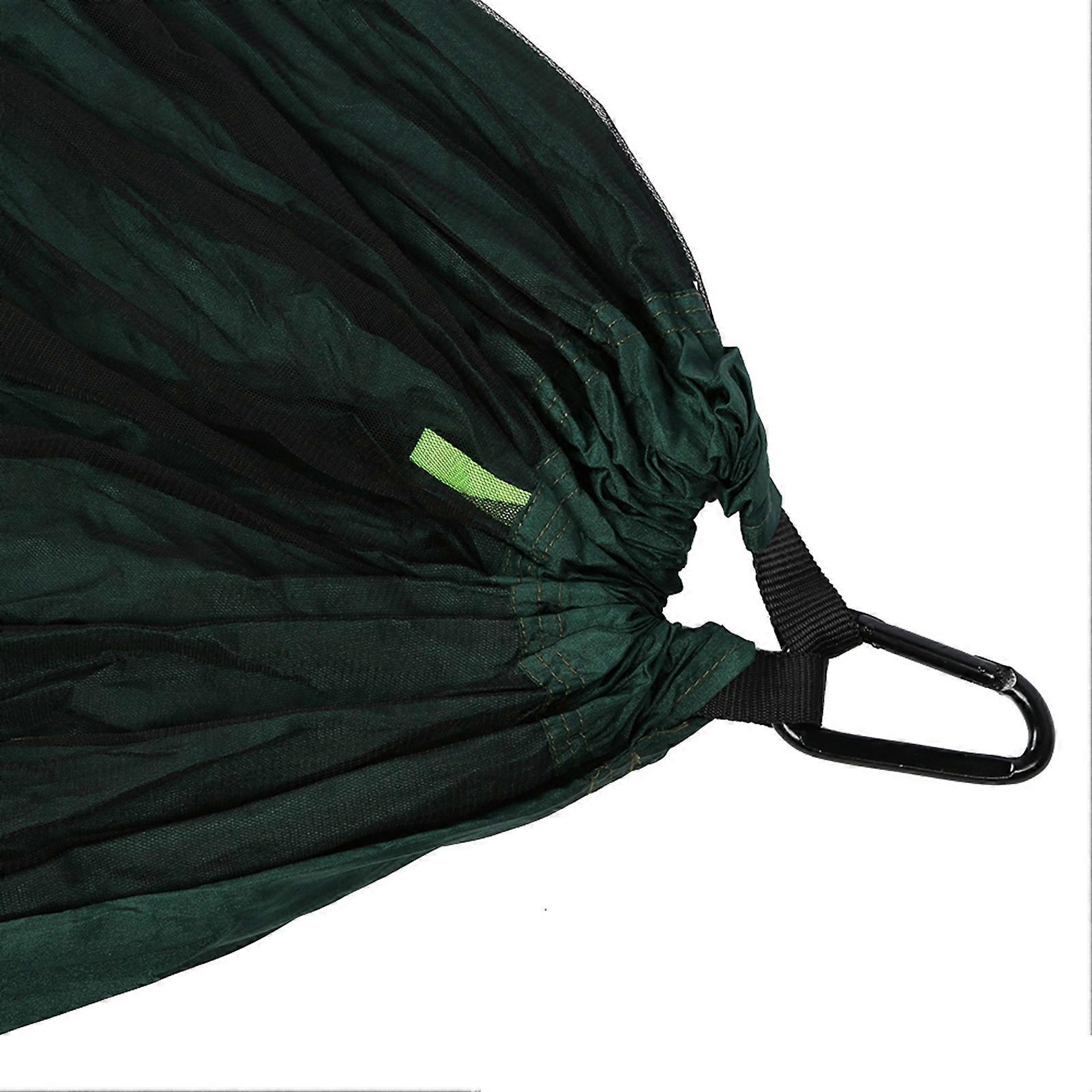 Portable Outdoor Mosquito Net Hammock Set 290x140cm, 300kg Load