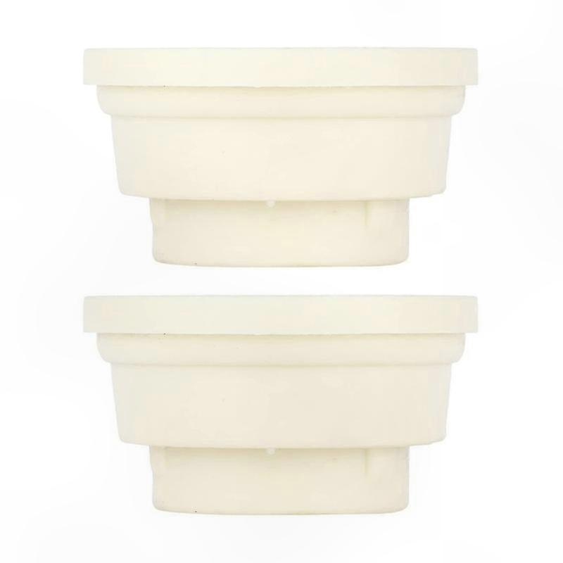 Universal Pool Ladder Rubber Plugs, 2 Pack Bumper Protectors for Swimming Pool Steps