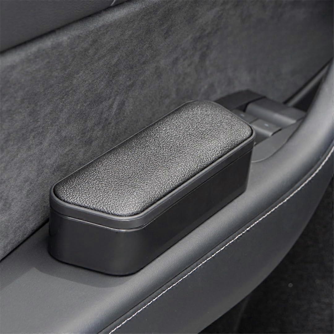 Car Armrest Elbow Pad, Leather Center Console Cushion, Compatible With MercedesBenz C E S GLC GLE GLS GLB