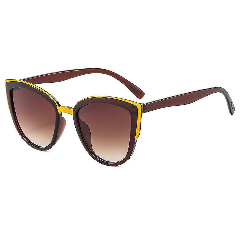 Ladies' cat-eye sunglasses, full-frame structure, UV400 sun protection for multiple scenarios