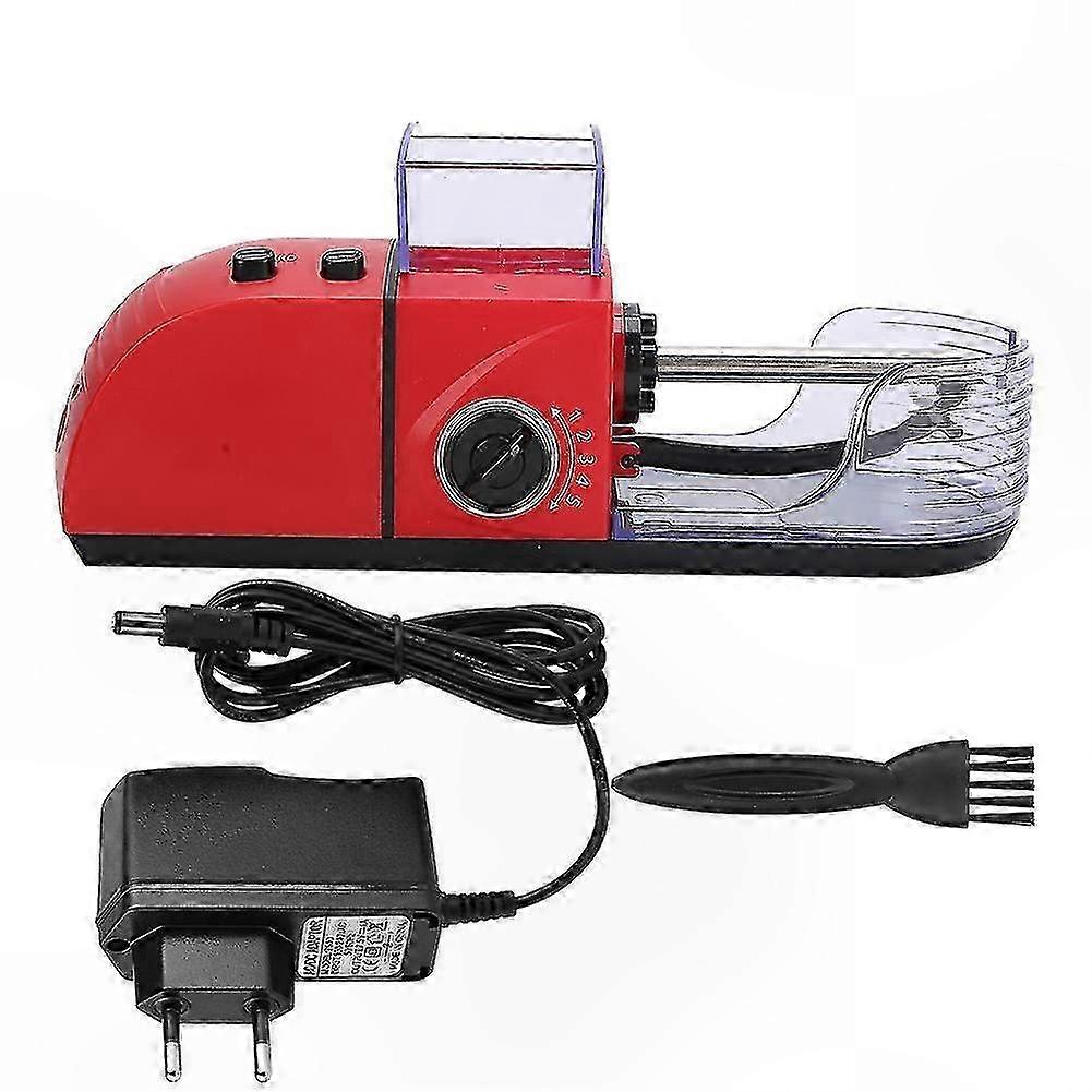 Automatic Electric Cigarette Roller with Adjustable Voltage Plug 100-240V for DIY Rolling