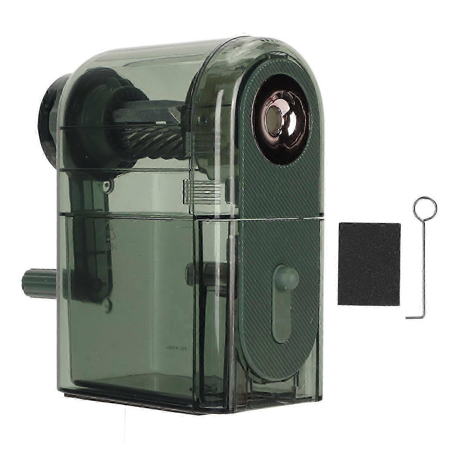 Manual Pencil Sharpener 7 Speeds Adjustable Pencil Tips Portable Handheld Pencil Sharpener for 6 to