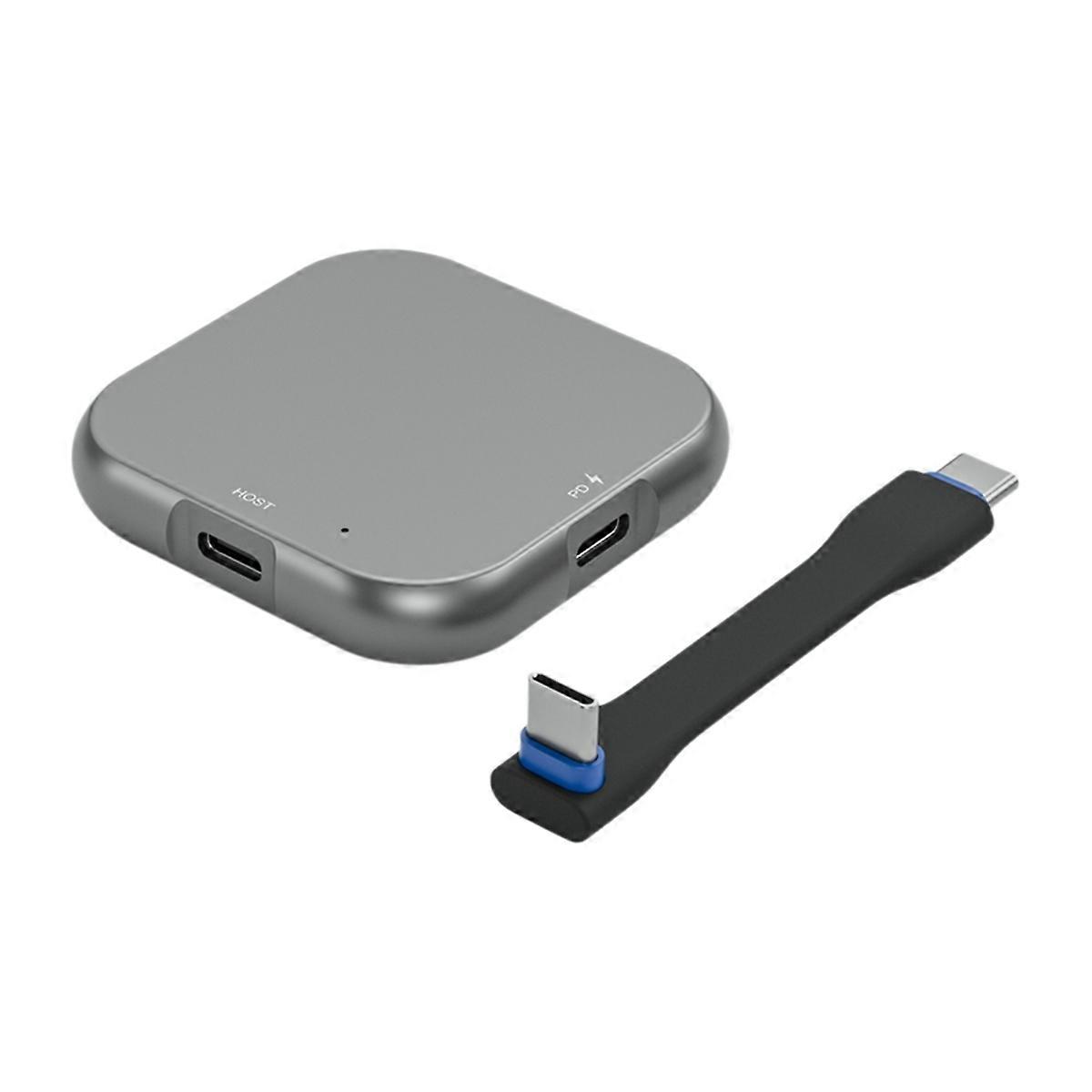Magnetic 2230 M.2 NVMe SSD Enclosure USB3.2 10Gbps M.2 2230 NVMe Enclosure USB-C External Case PD 100W Fast Charger