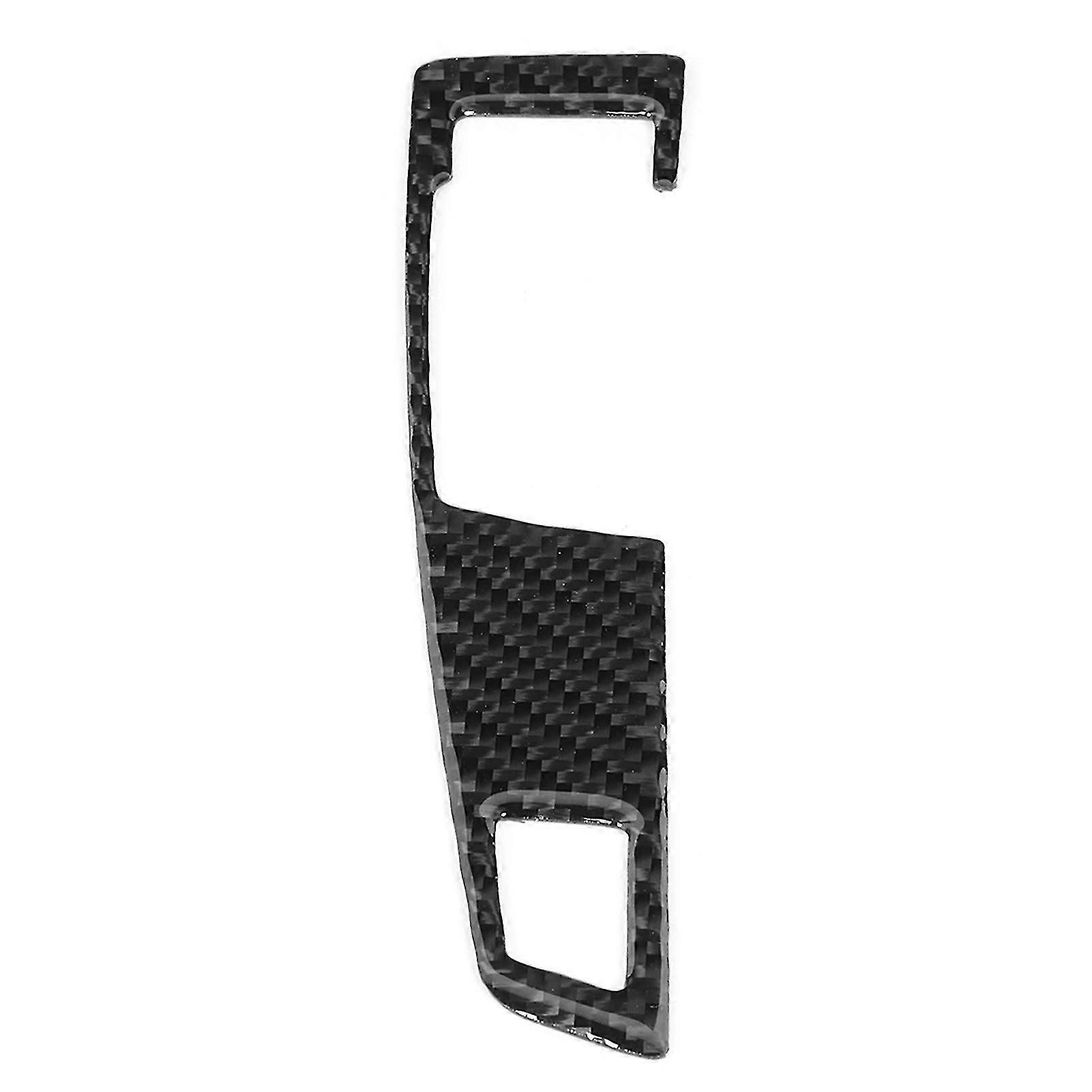Gear Shift Button Sticker,Carbon Fiber Gear Shift Gear Shift Button Cover Gear Shift Button Panel Exquisite Design
