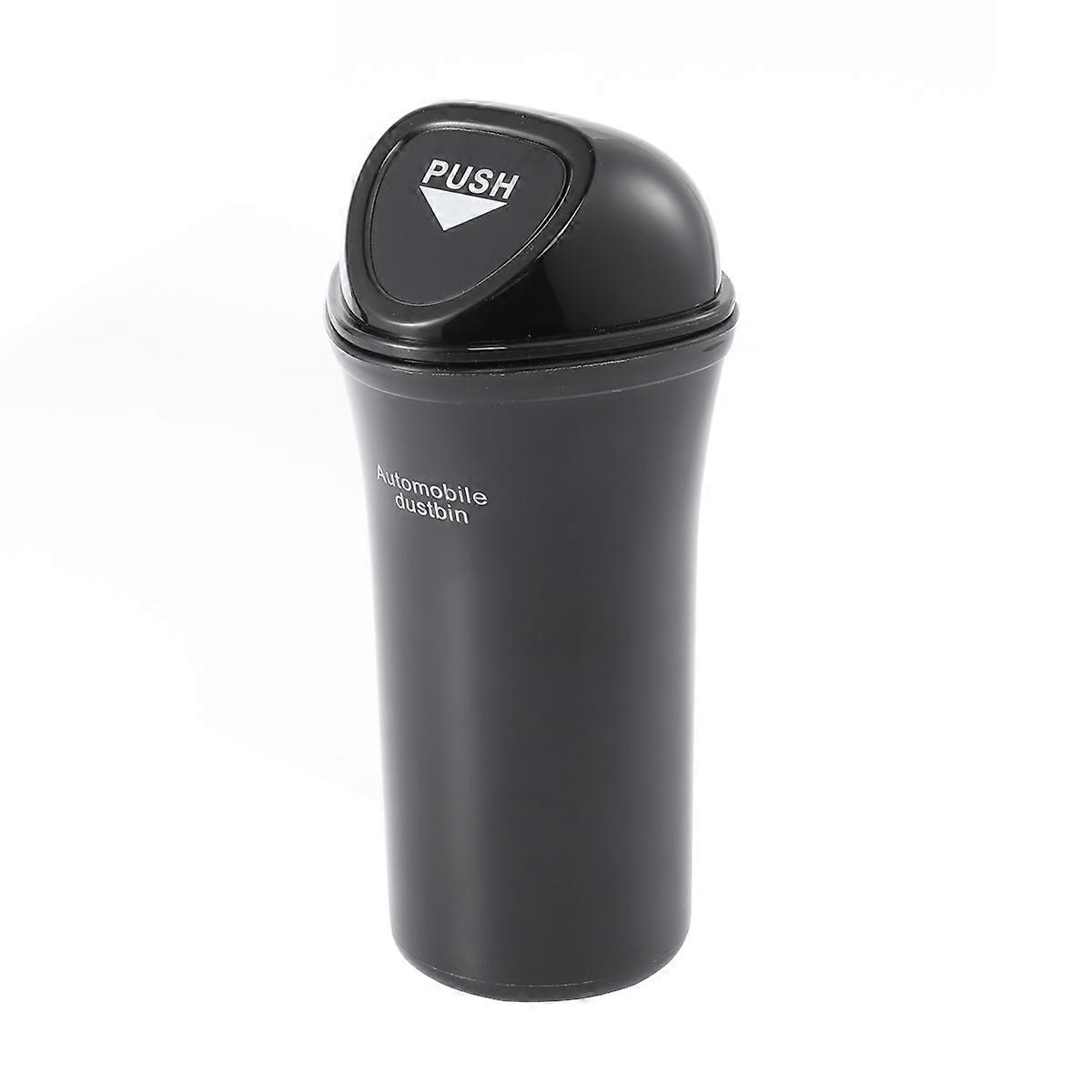 Auto Trash Can Leakproof Vehicle Garbage Bin with Hook 2Pcs Set