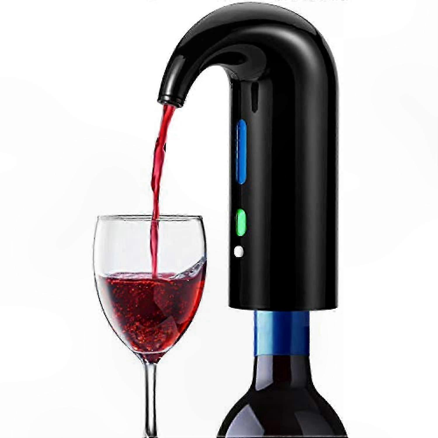 Automatic Electric Wine Dispenser with Aerator and Pourer Functionality