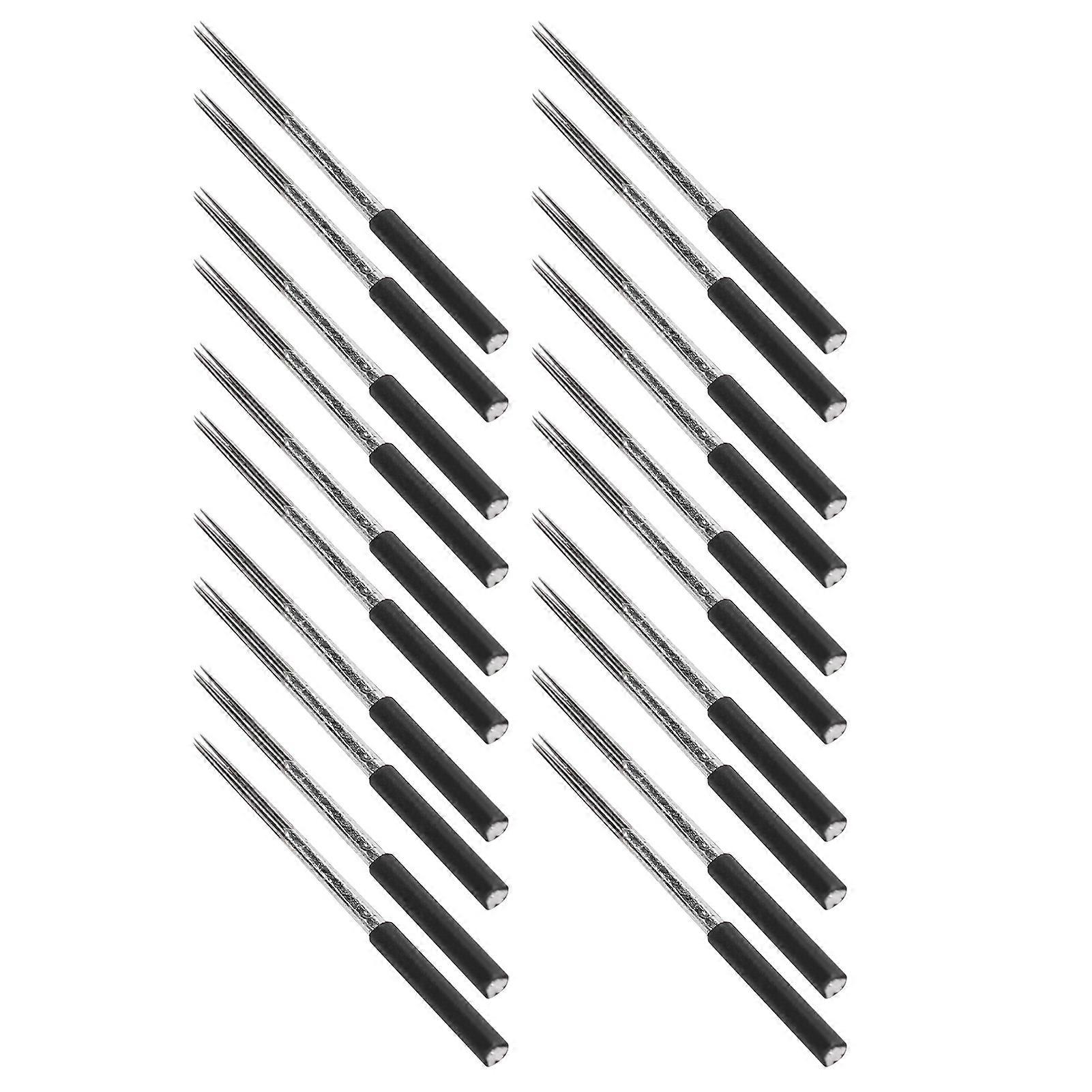 20pcs 5RS Round Tattoo Needles Microblading Eyebrow Shader