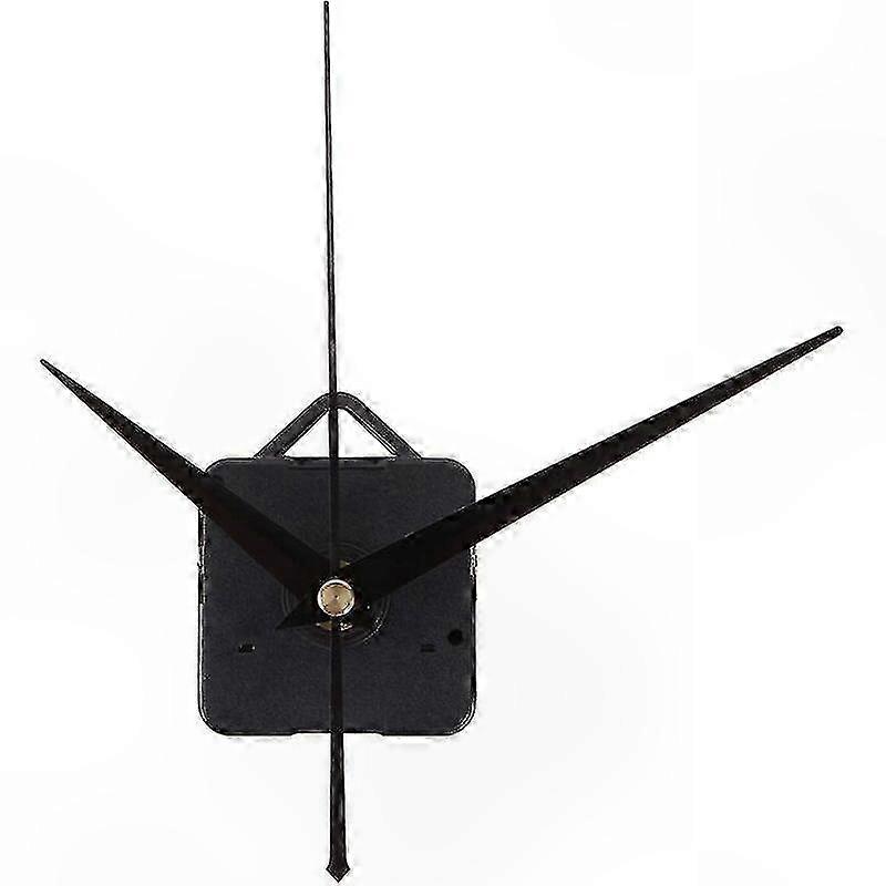 Silent Quartz Movement with 3 Hands and Black Finish