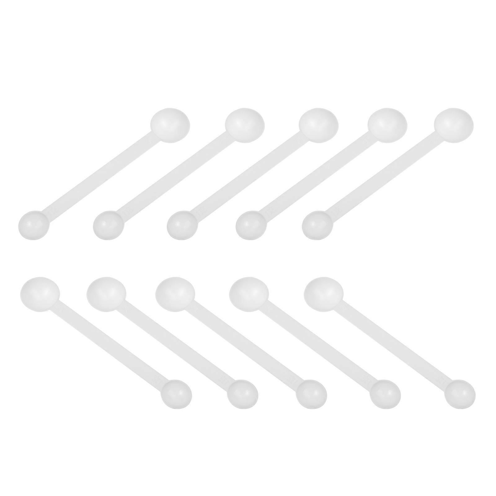 Medicine Powder Measuring Spoons for Home Use 10Pcs Tiny Plastic Scoops