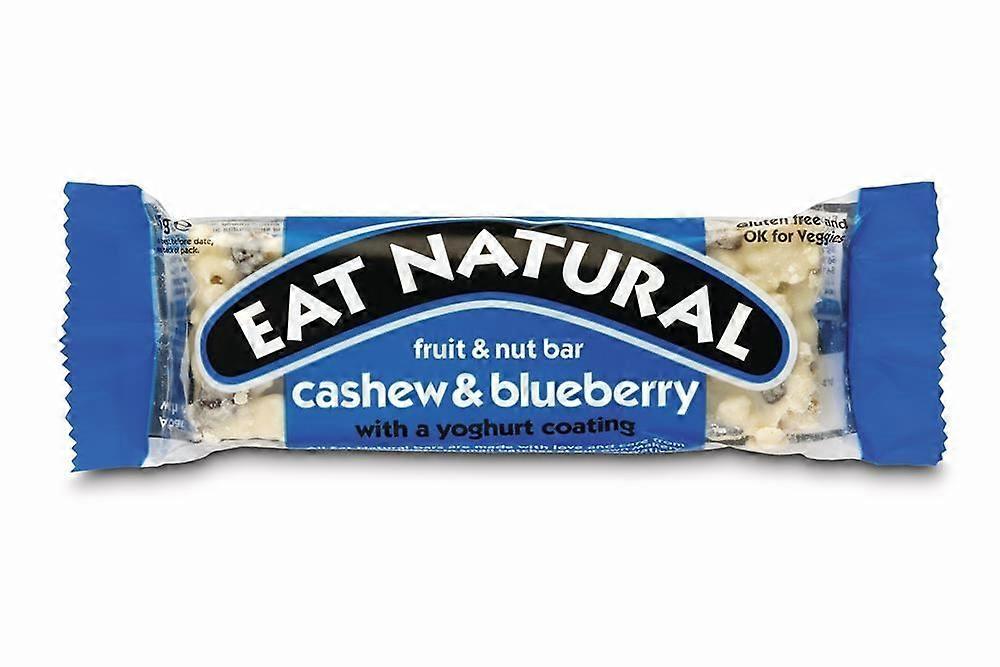 Eat Natural Blueberries Cashews & Yoghurt Coating bar 40g - 12 Pack