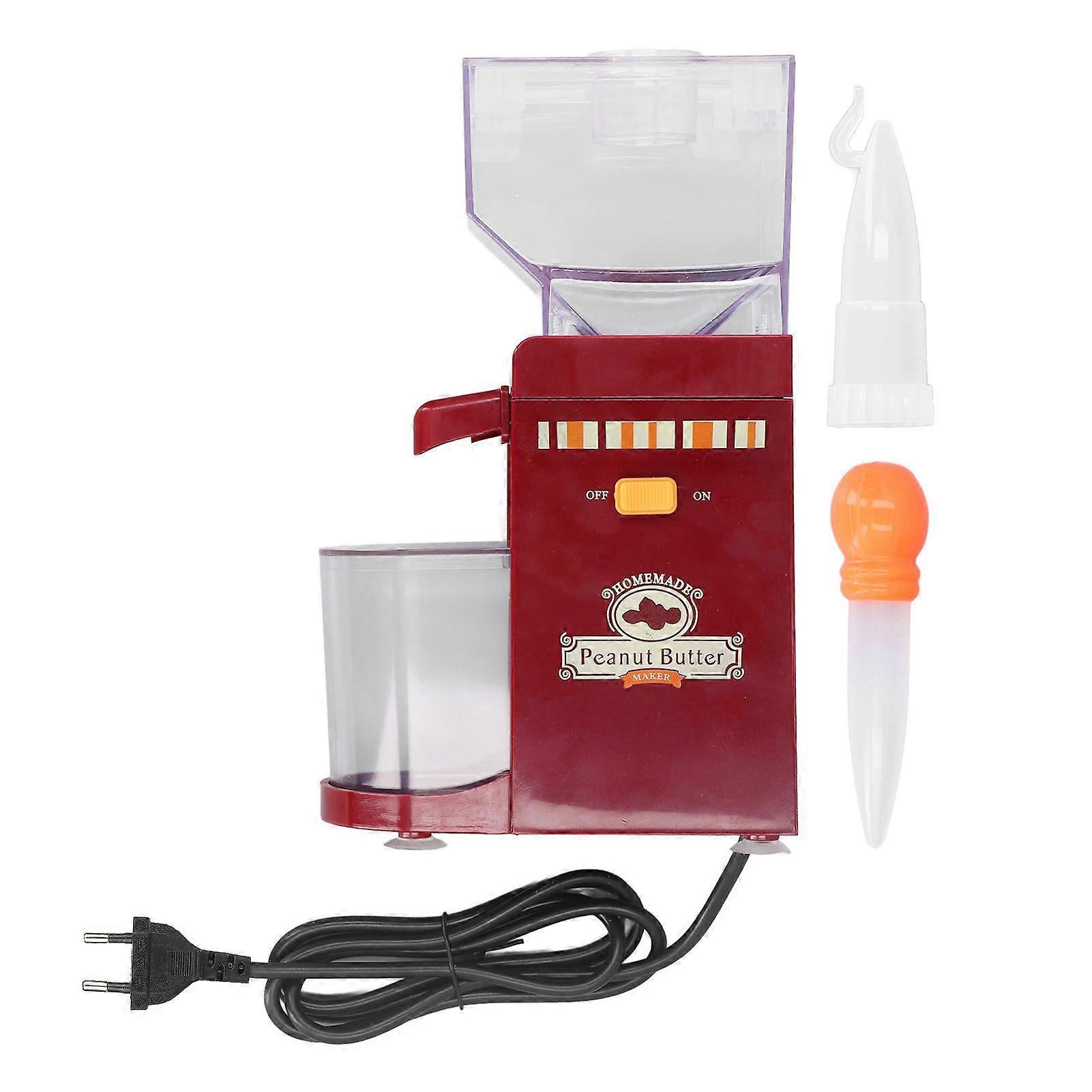 Peanut Butter Maker Home Electric Grain Grinder Anti Slip Sesame Sauce Mill Nut Butter Machine for Groundnut Almonds Cashews Hazelnuts EU Plug 220V