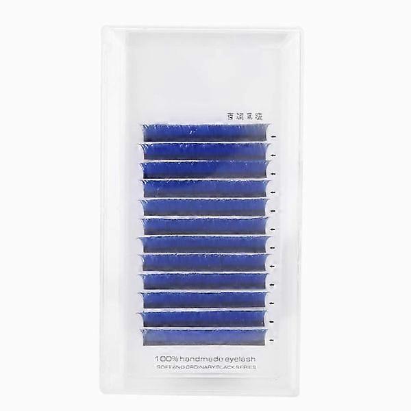 Blue V-Shaped Grafting False Eyelashes Natural Curl Eyelash Extension Beauty Tools