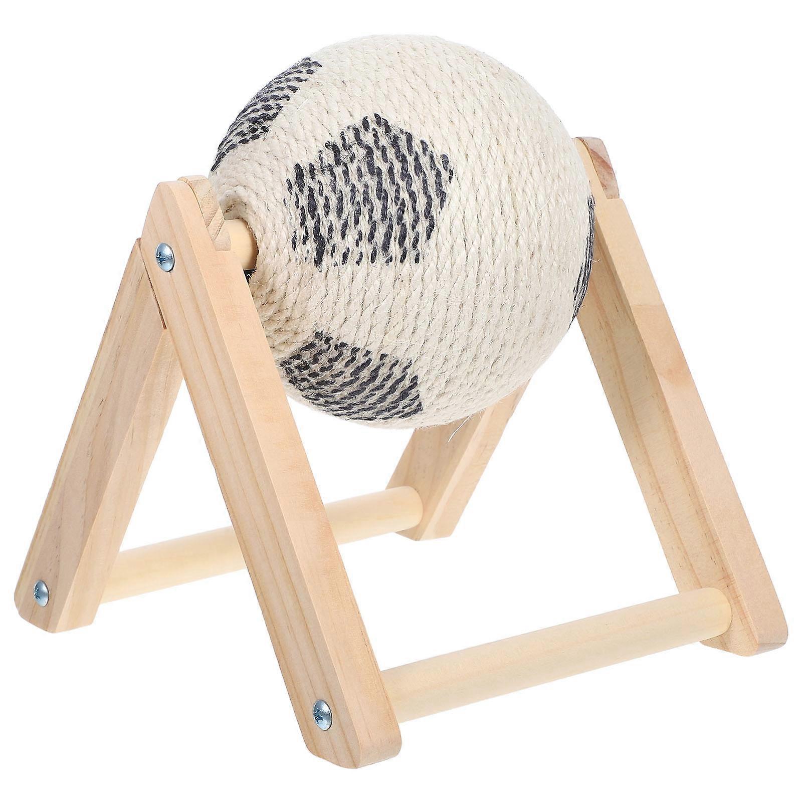 Cat Scratching Ball Sisal Cat Scratcher Ball Toy for Claw Sharpening 2Pcs