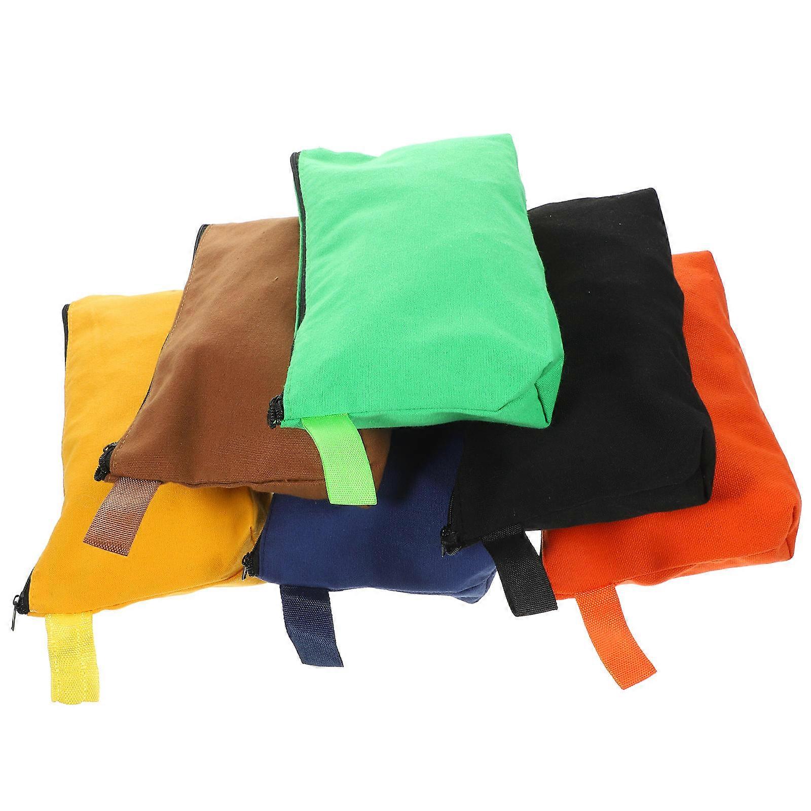 Tool Bag Canvas Zipper Storage Pouch for Organizing Tools 18Pcs