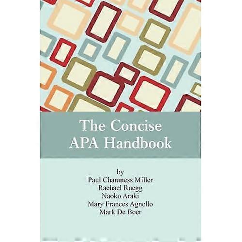 Concise Apa Handbook