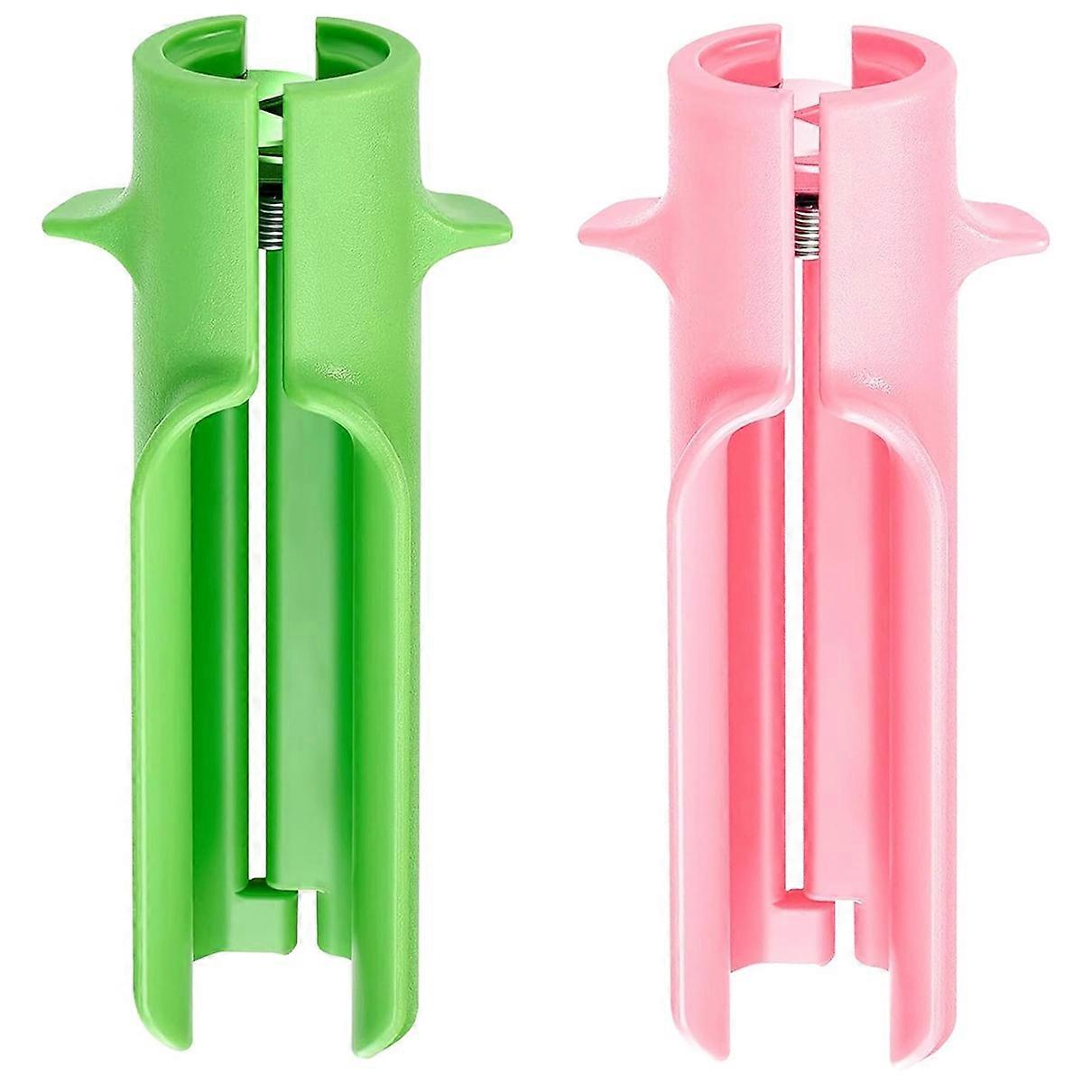 2 Pcs Rose Thorn Stripper Tool,Rose Thorn Stripper Tool Used for Removing Leaves, Gardening and Flo