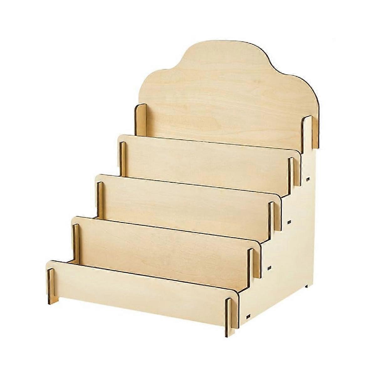 Wooden greeting card display stand Stickers display stand