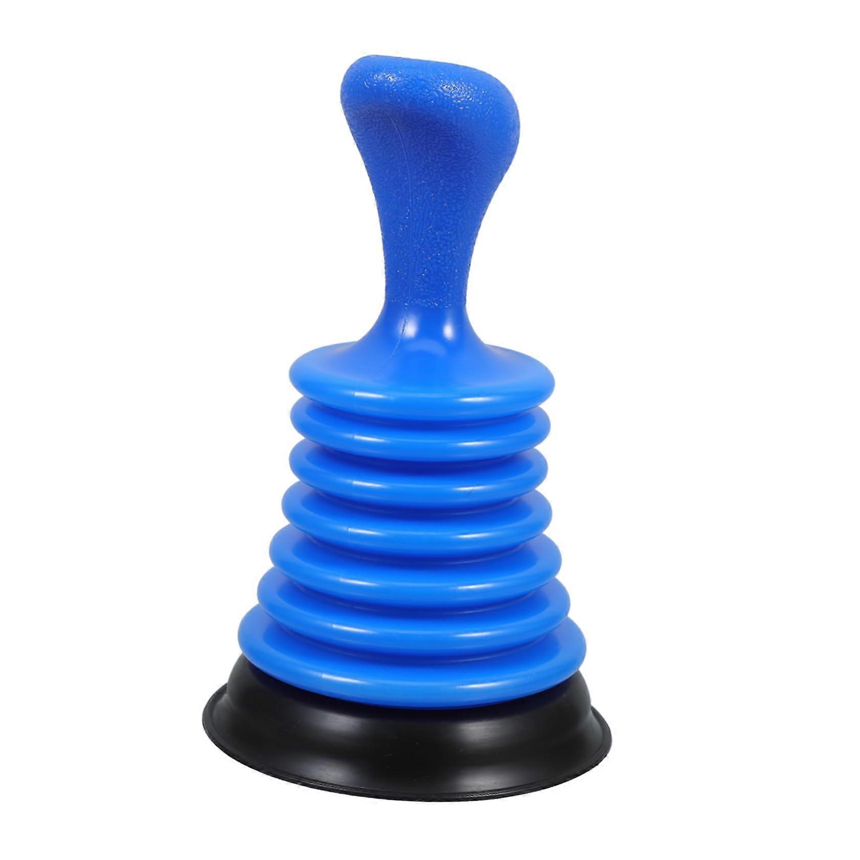 Drain Suction Plunger Mini Hand Plunger For Kitchen And Bathroom Blue Color Clog Remover For Sink And Bathtub 1