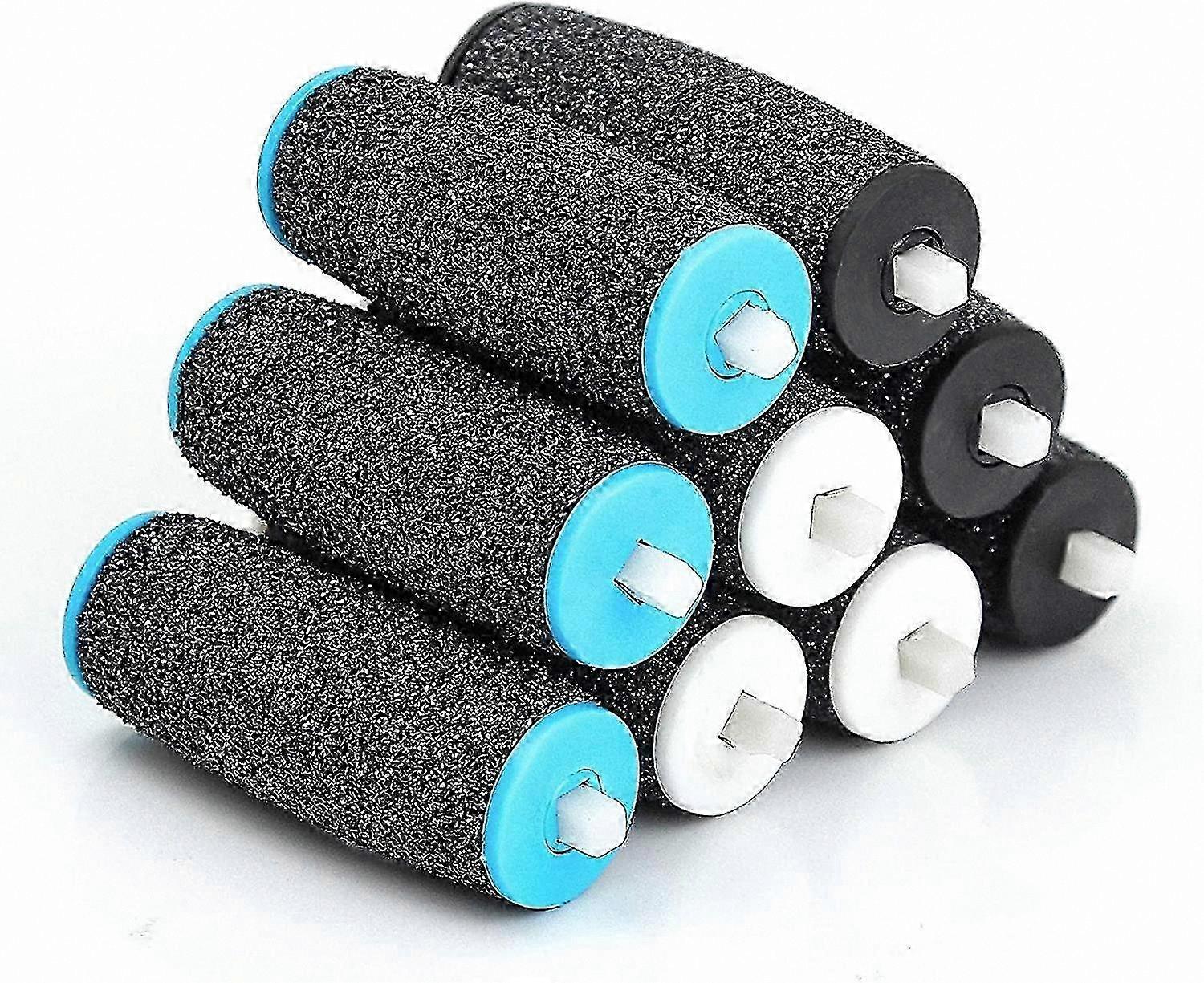 9-Pack Pedi Roller Refills for Smooth Feet Care Replacement Heads
