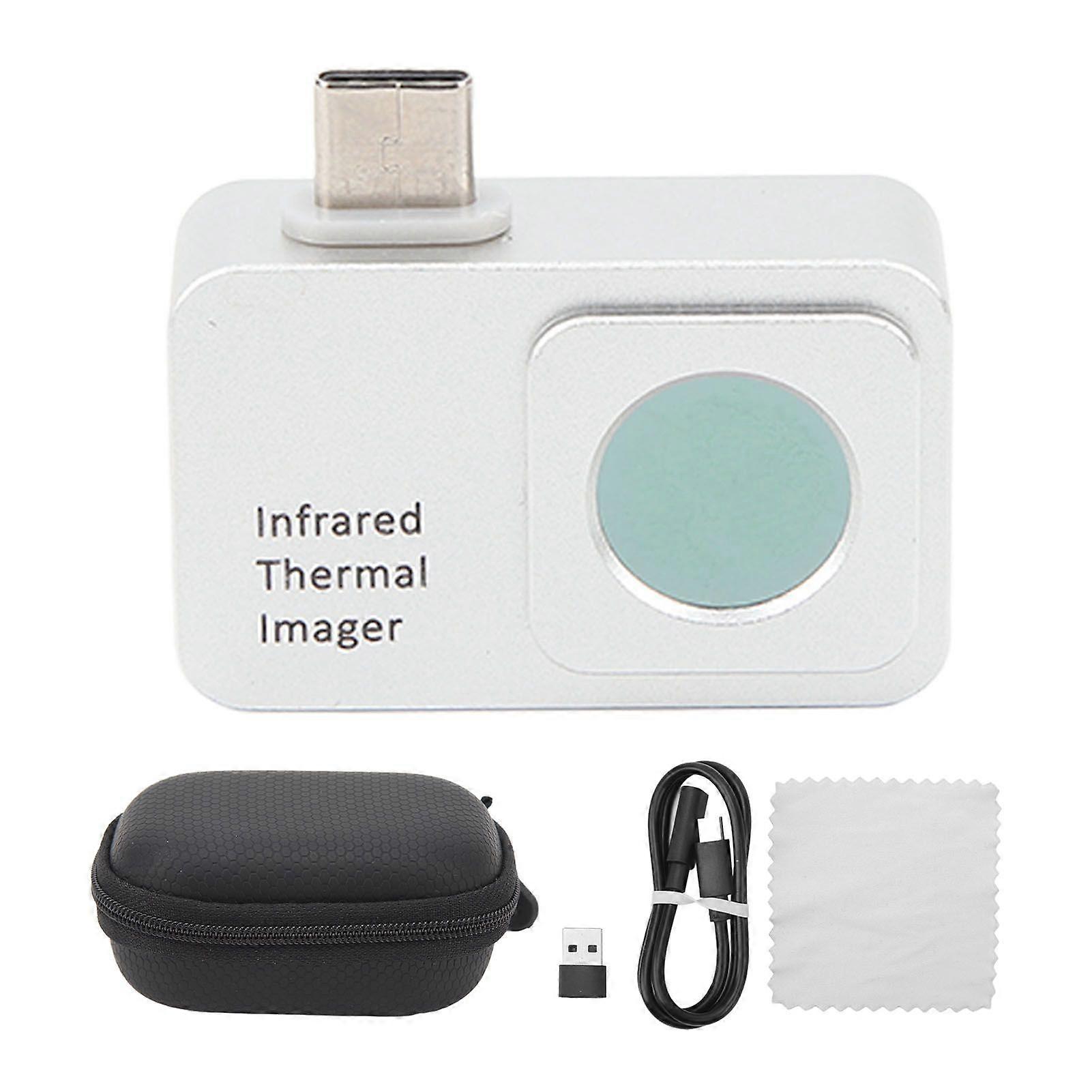 H2F Mobile Phone Infrared Thermal Imager 256x192 25Hz High Frame Rate Type C Interface Thermal Camera for Smartphones