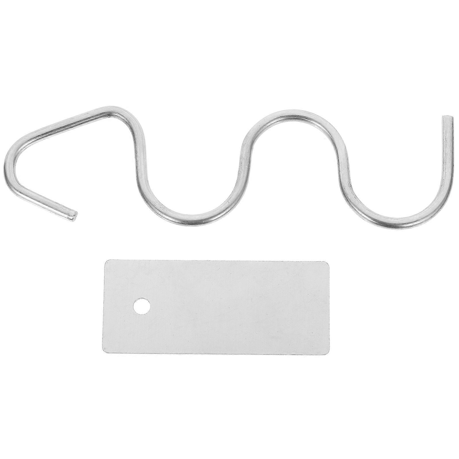 Stainless Steel Nut Butter Stirrer for Home Use 1Set Silver Mixer Tool