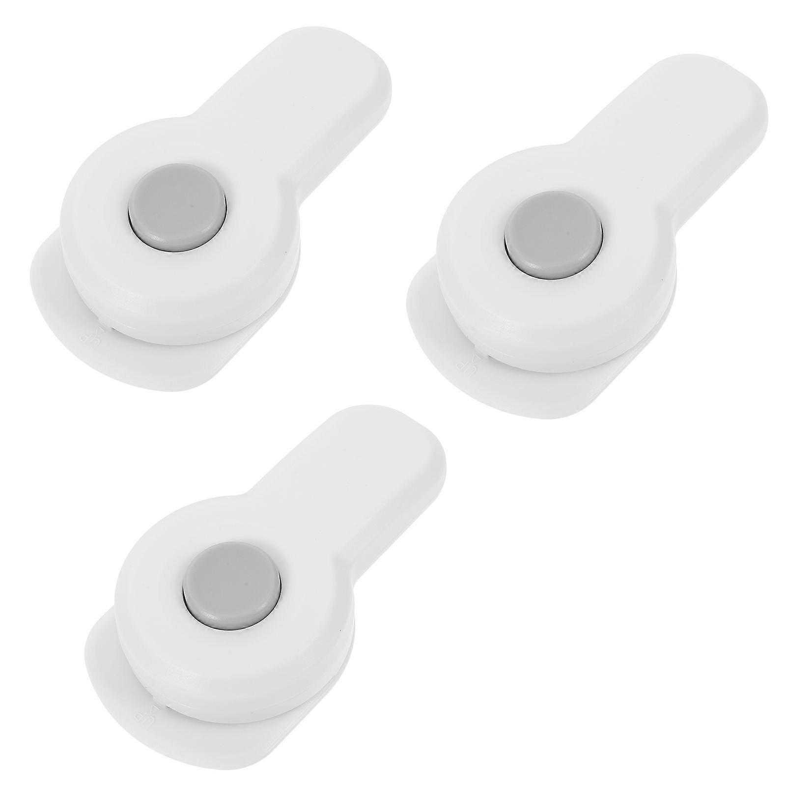 Children Safety Cabinet Locks Plastic Childproof Lock Set for 3Pcs Use