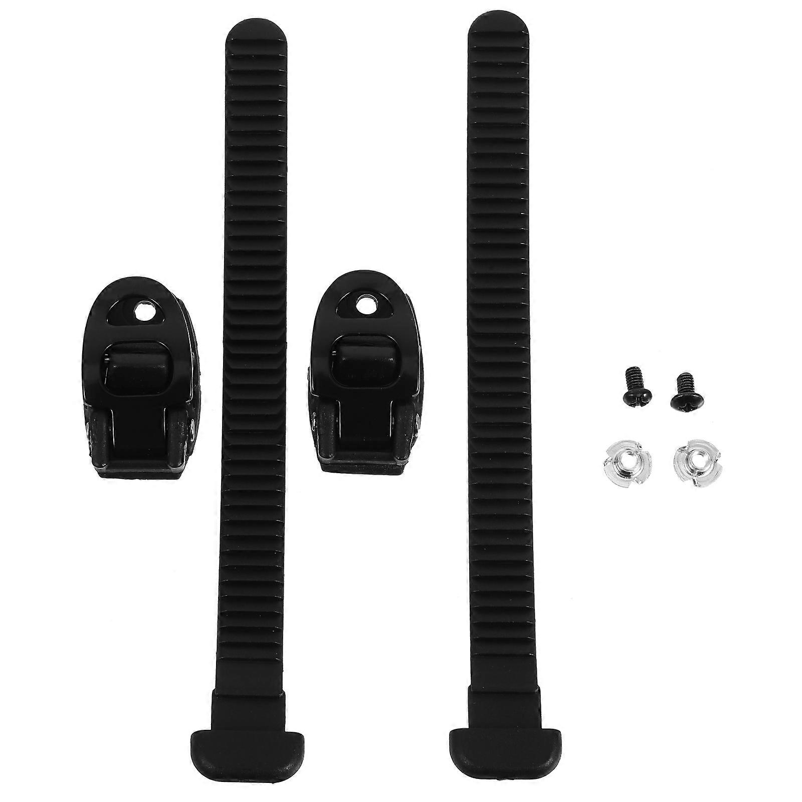 Roller Skate Buckle Strap for Skating Shoes with 8Sets of Adjustable Straps