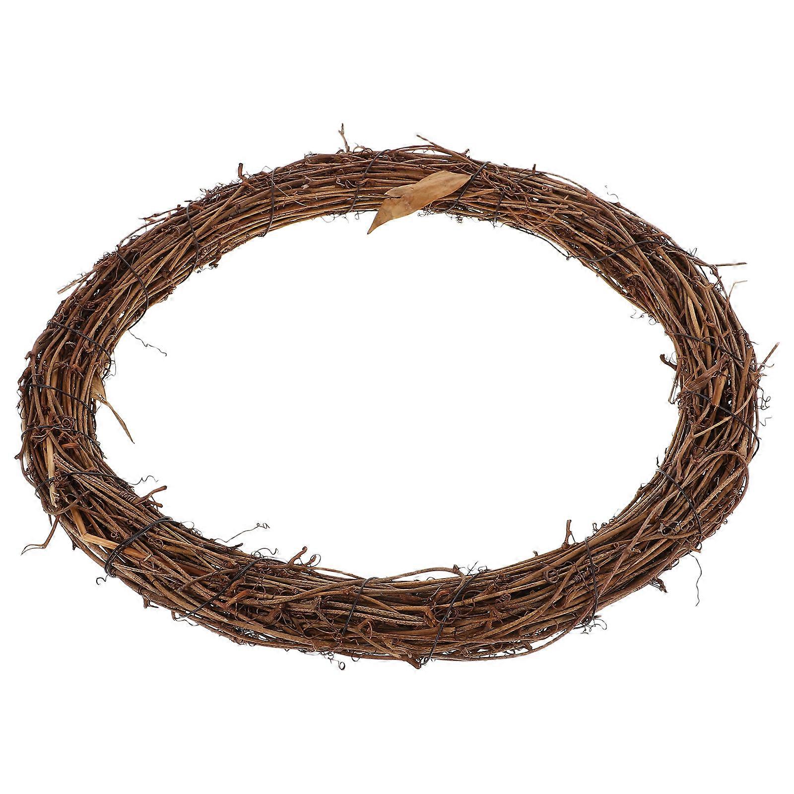 Grapevine Wreath Frame for DIY Use 3Pcs Natural Vine Circle for Home Decor