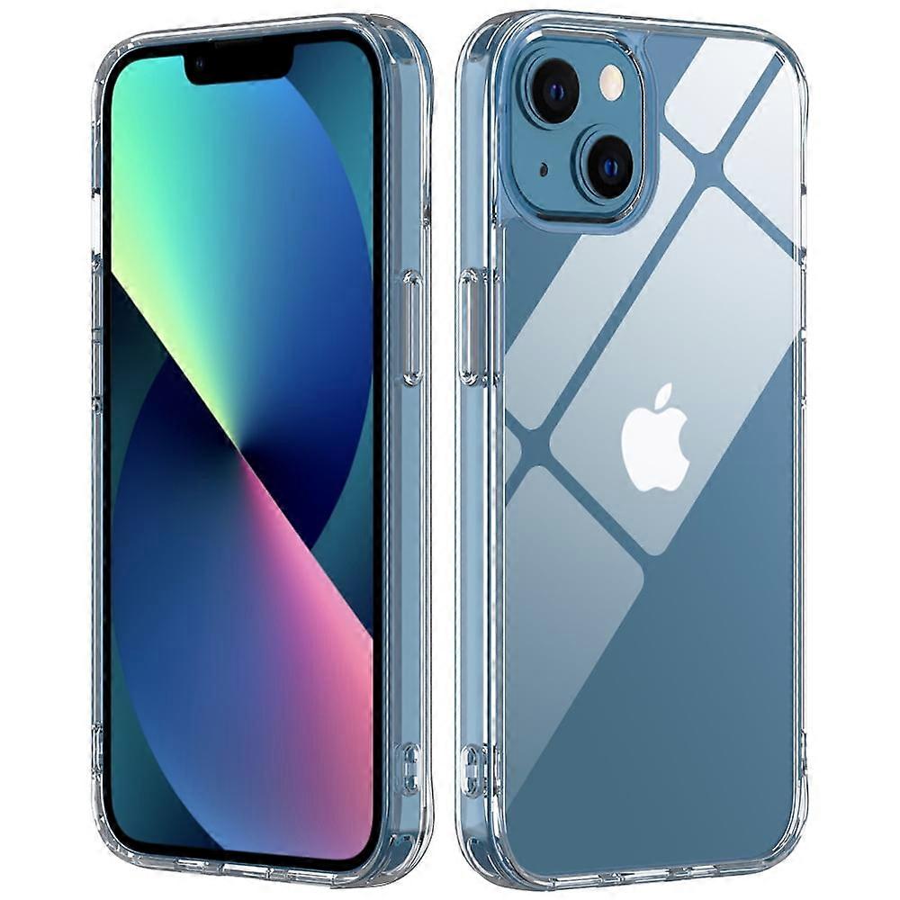 Crystal Clear compatible with iPhone 13 Yellowing-Resistant Shockproof Protective Phone Case for compatible with iPhone 13 6.1"