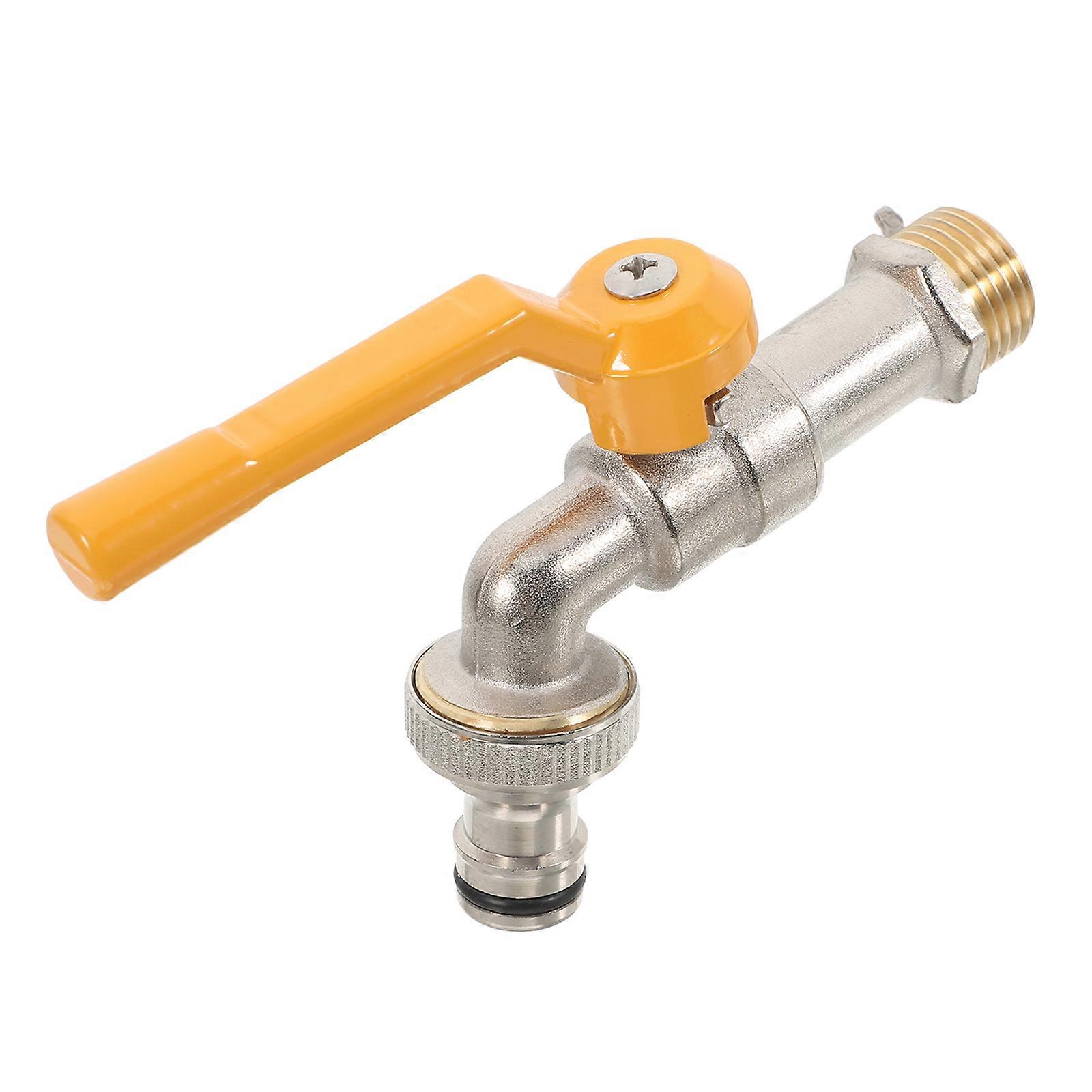 Garden Outdoor Water Faucet Copper for Multi-Function Use 1Set