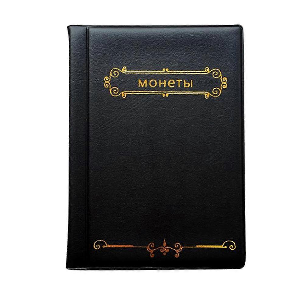 120 Pockets Coin Storage Book with 3Pcs Russian Language Collection