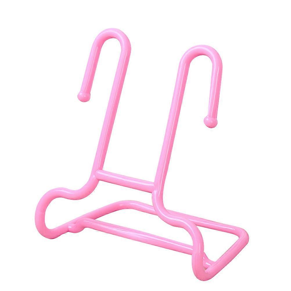 Shoe Organizer Multifunctional Shoe Rack for Drying 4Pcs Pink Kids