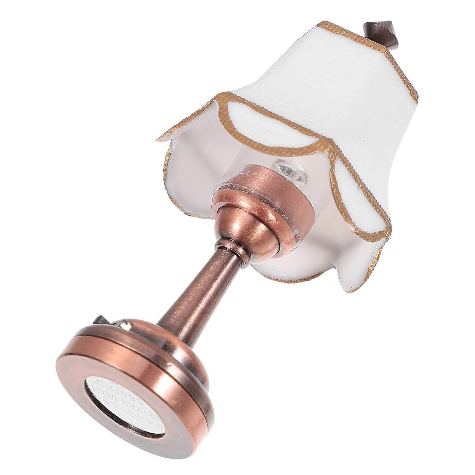 Doll House Accessories LED Table Lamp for Room Lighting