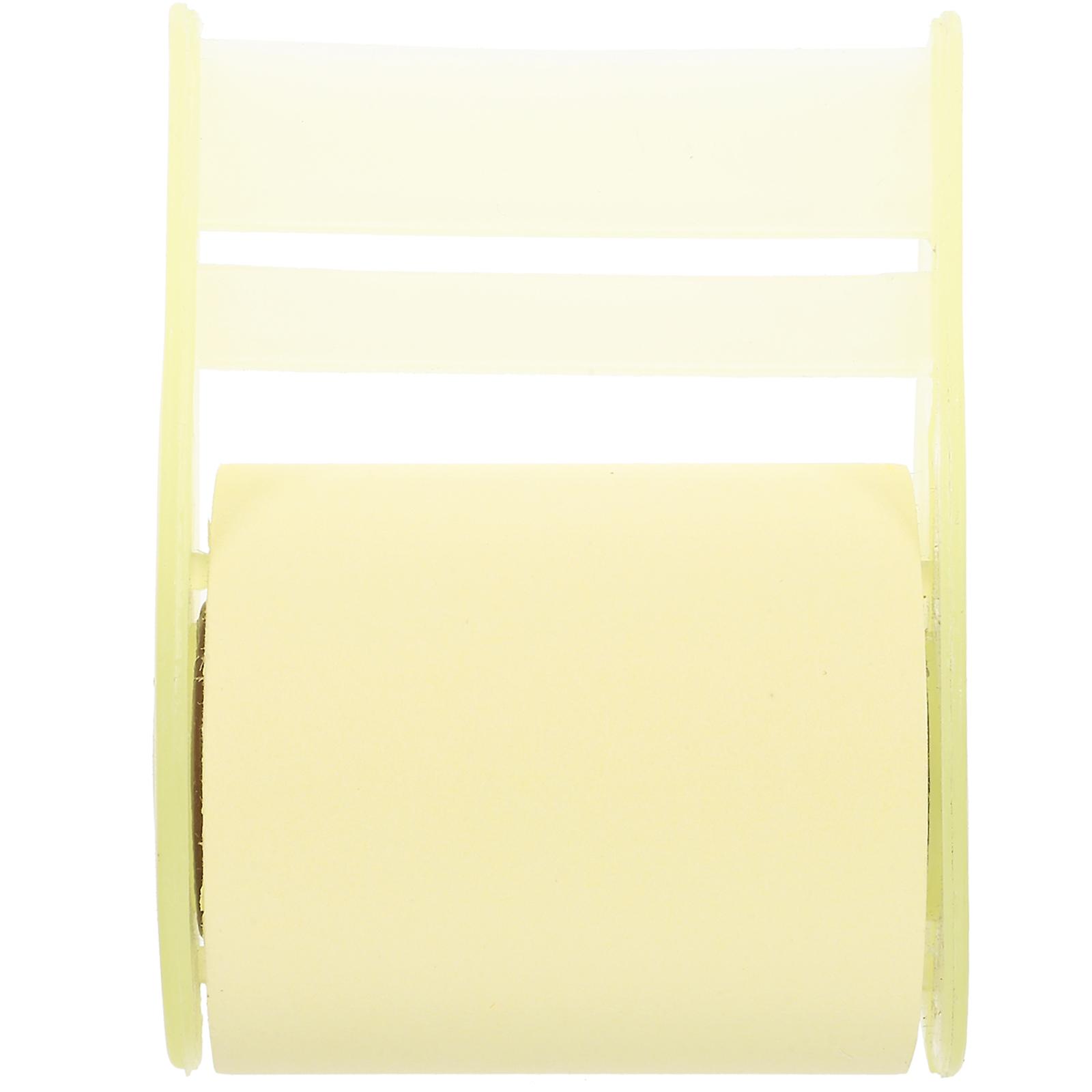 Lined Sticky Notepads Memo Pads For Schools Rectangular Yellow 1Set Writing Notes