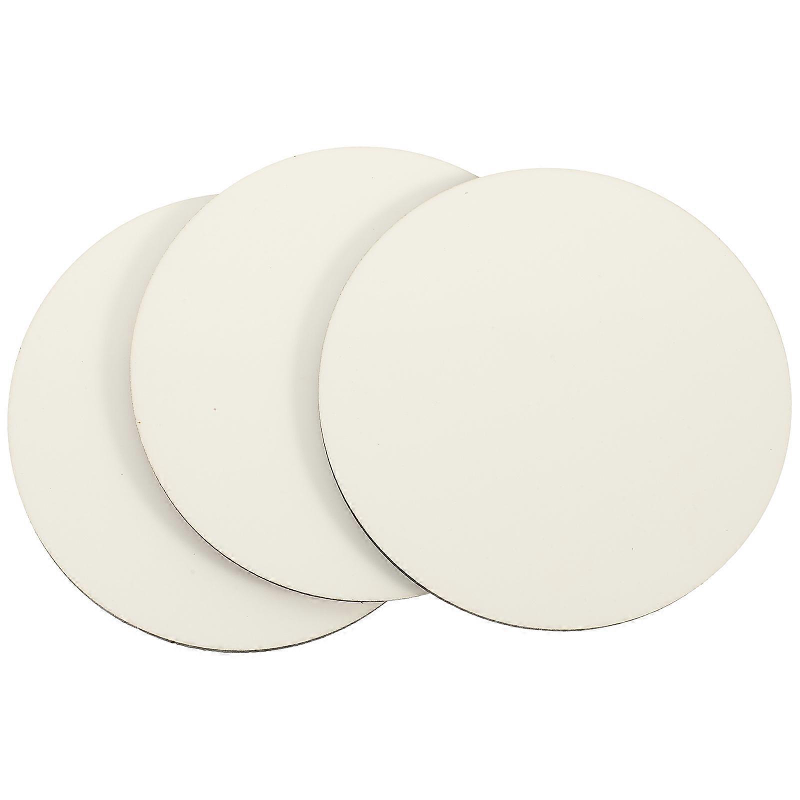 12Pcs Sublimation Cup Mats Wooden DIY Coasters for Printing