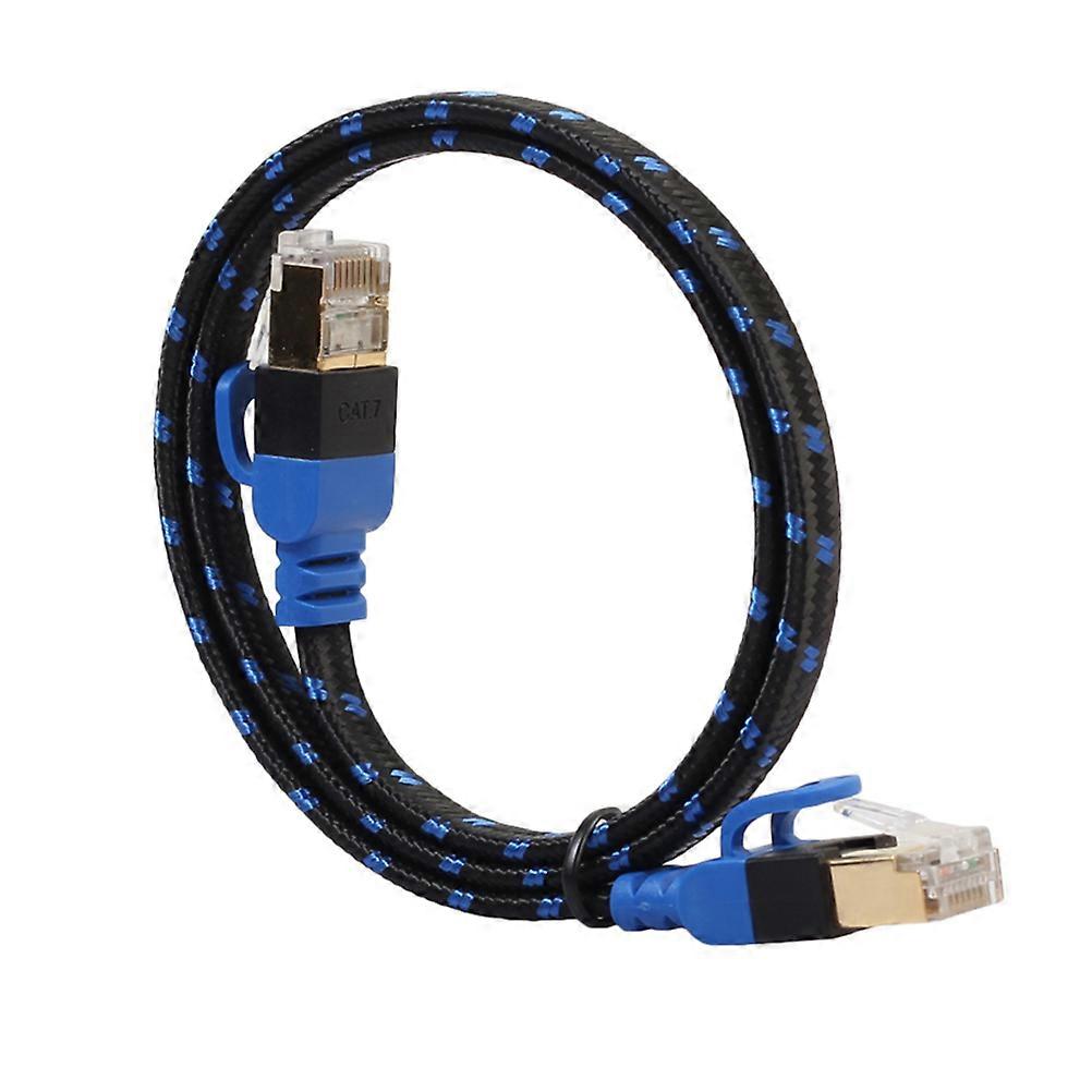 Ethernet Cord Cat7 Network Cable Connecting Use 3Pcs 0.5 Meter Flat Cable