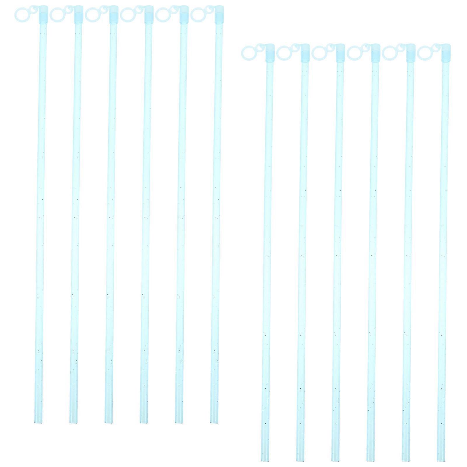 Plastic Flagpole Flag Poles for Handheld Flag Use 36Pcs Set