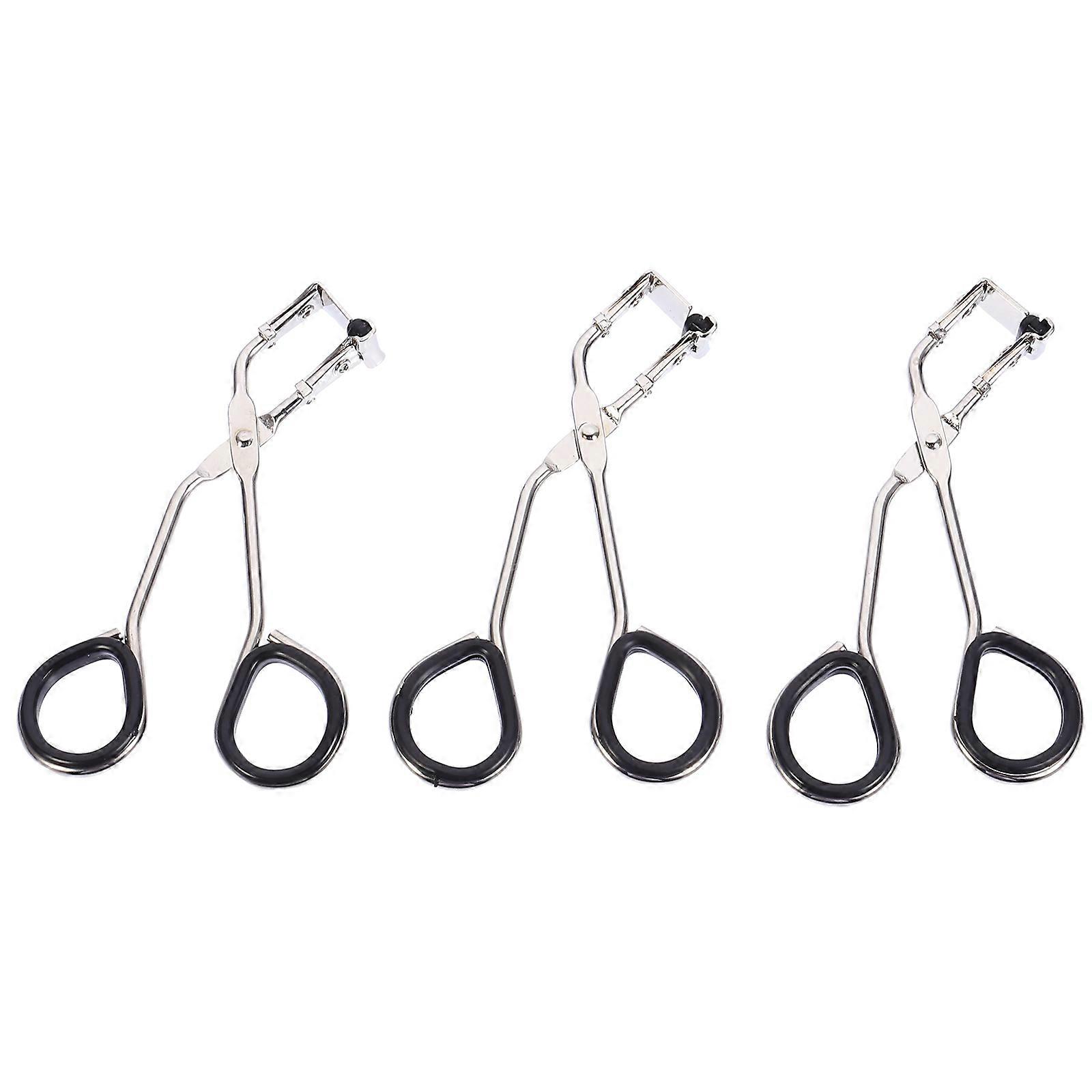 Eye Lashes Curler Clip for Eyelash Curling 6Sets Silver
