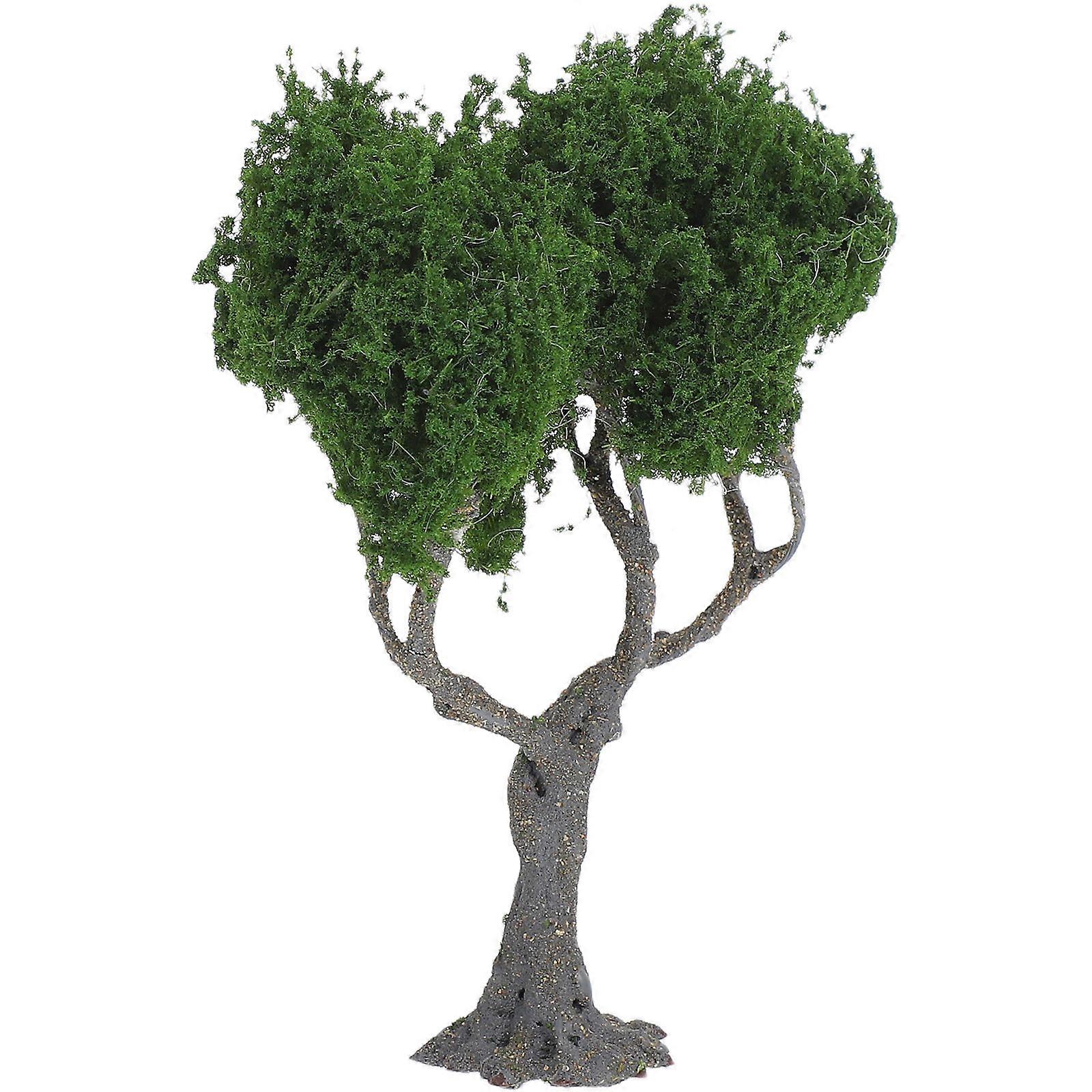 4Pcs Miniature Landscape Trees For Model Train Scenery High Simulation Design Green