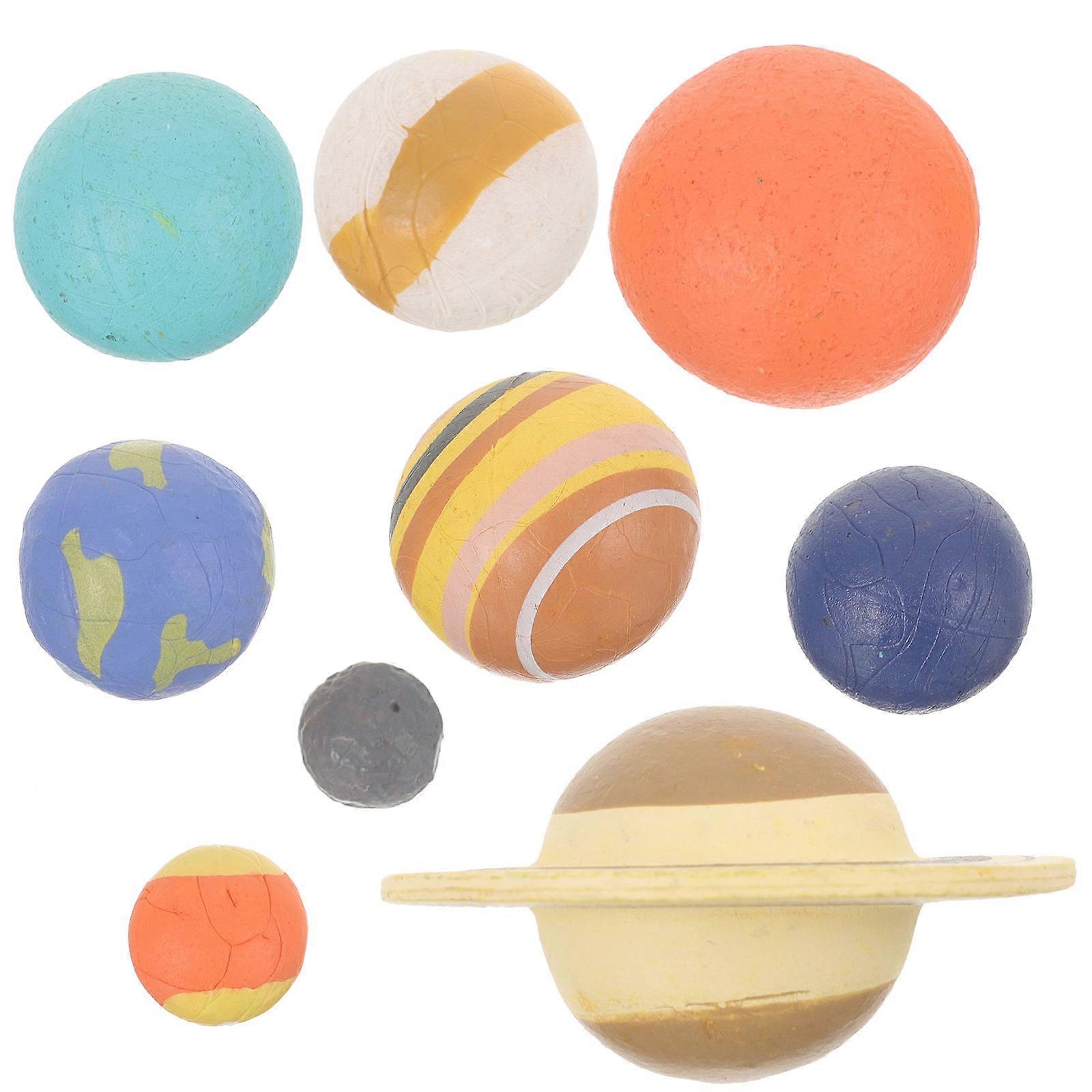 Educational Toys Solar System Model Planets for Kids 5Sets Figures